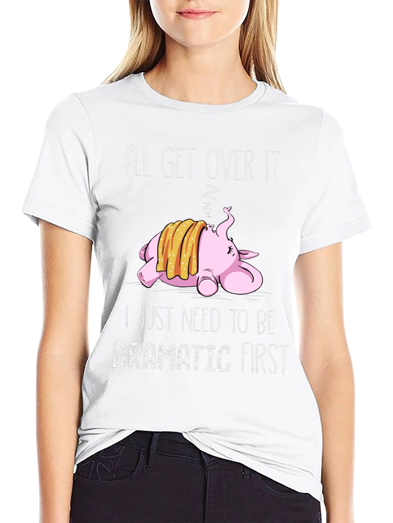 Dramatic First T-Shirt - Unisex Funny Tee