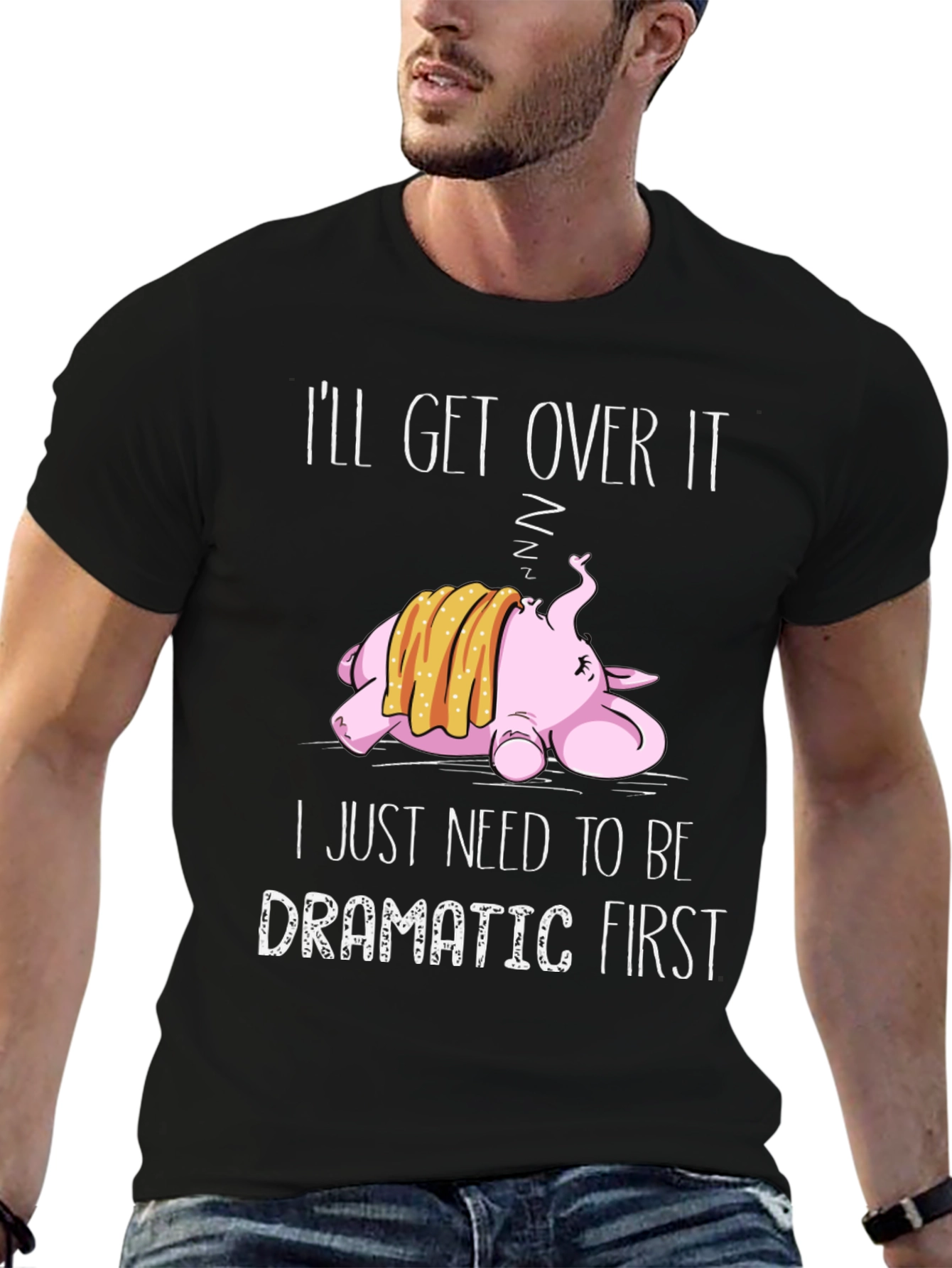 Dramatic First T-Shirt - Unisex Funny Tee