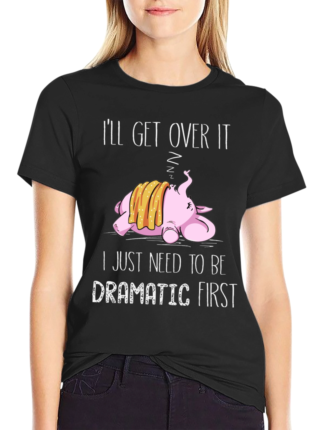 Dramatic First T-Shirt - Unisex Funny Tee