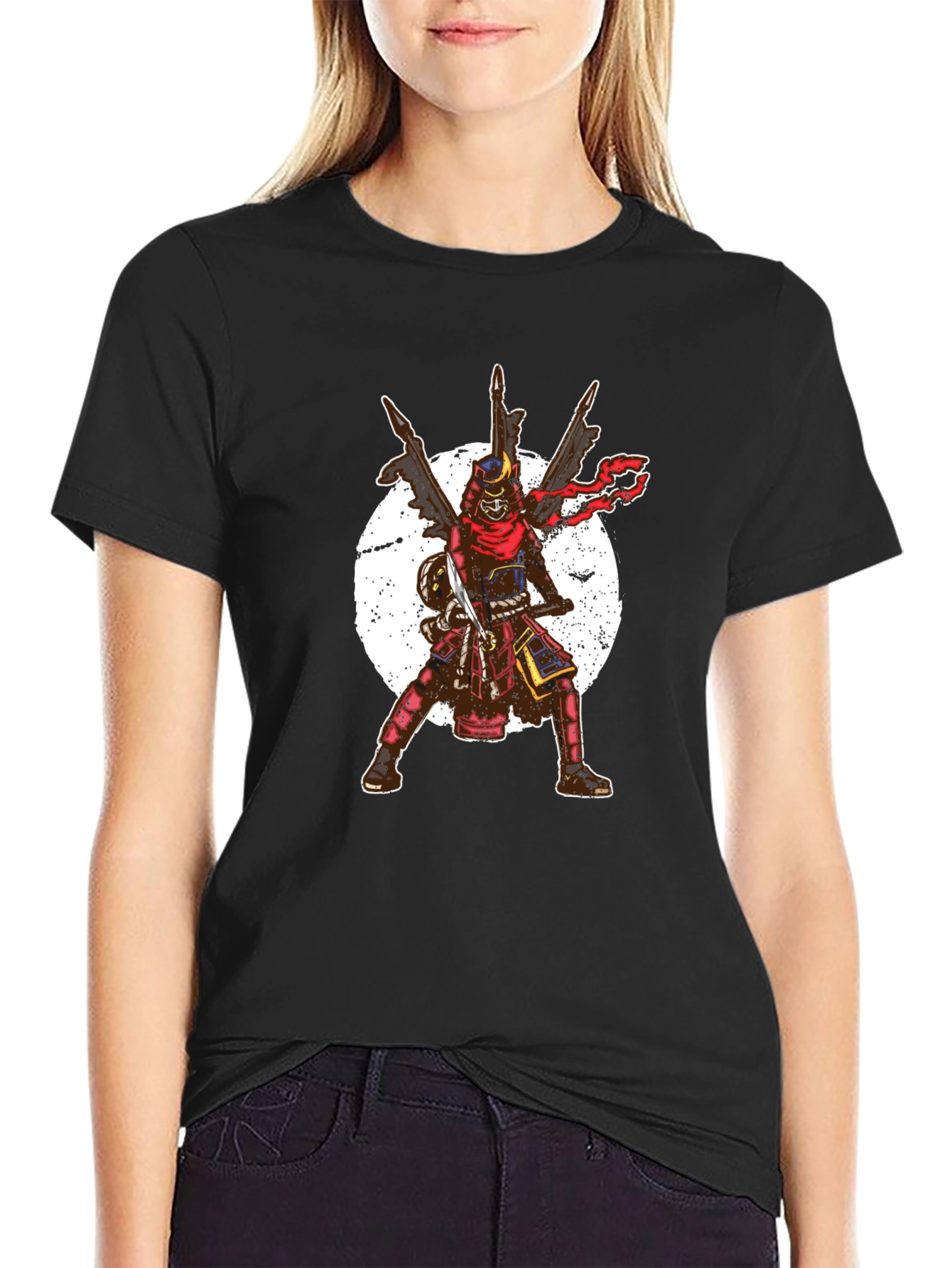 Samurai Graphic Tee - Cool Warrior Design