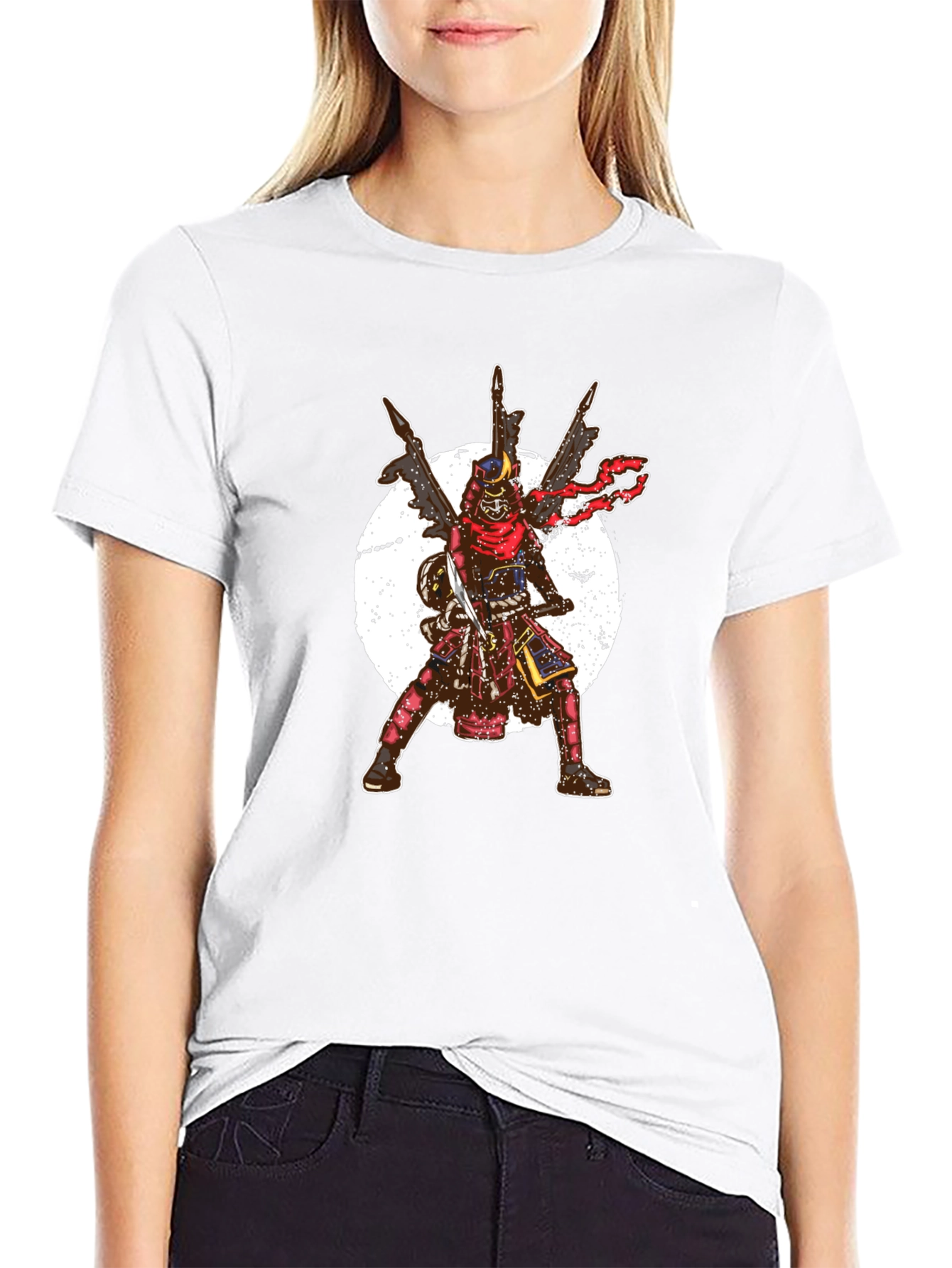 Samurai Graphic Tee - Cool Warrior Design
