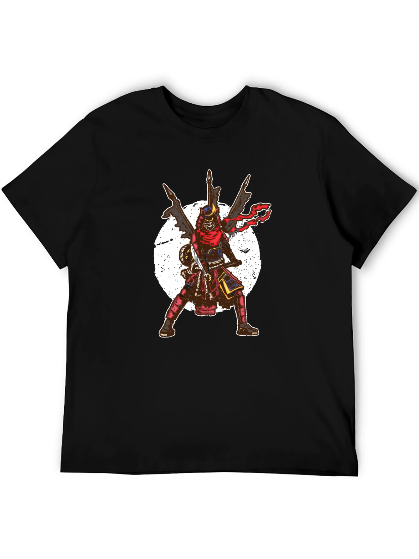 Samurai Graphic Tee - Cool Warrior Design