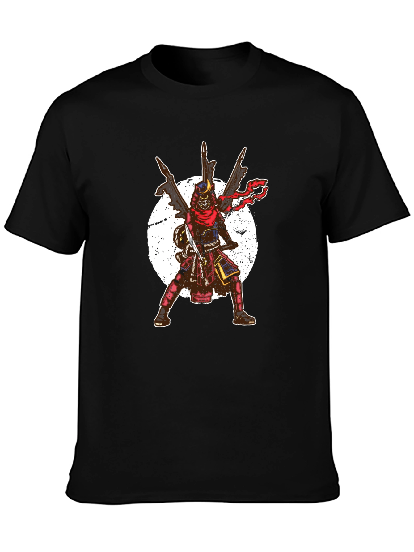 Samurai Graphic Tee - Cool Warrior Design