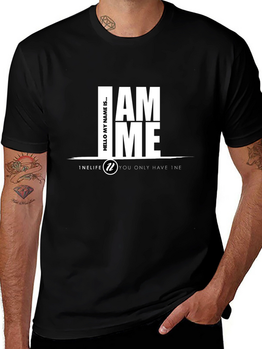 I Am Me Graphic T-Shirt - 1NElife
