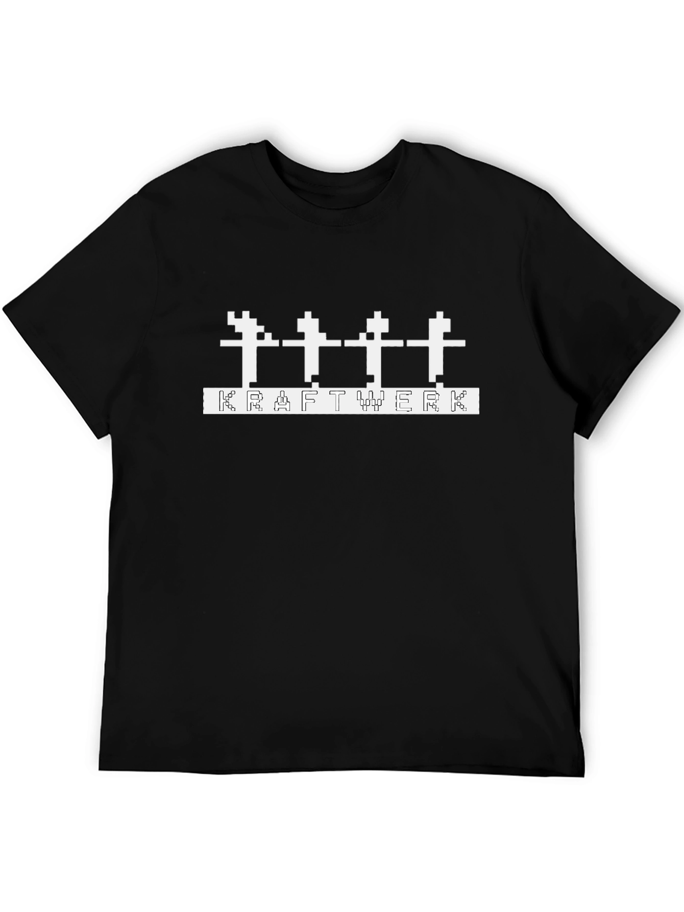 Kraftwerk Retro Graphic Black T-Shirt