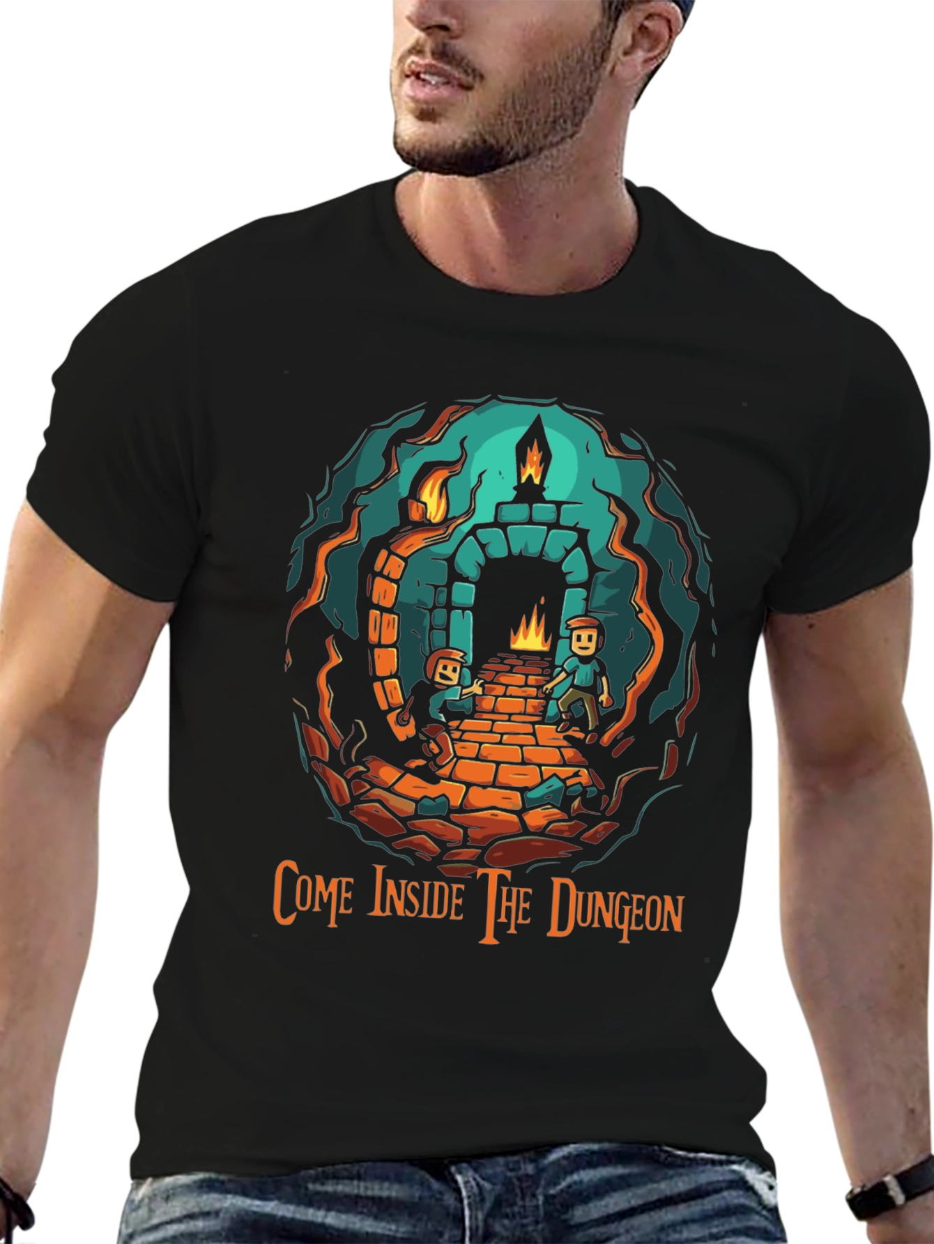 Come Inside The Dungeon Graphic Tee