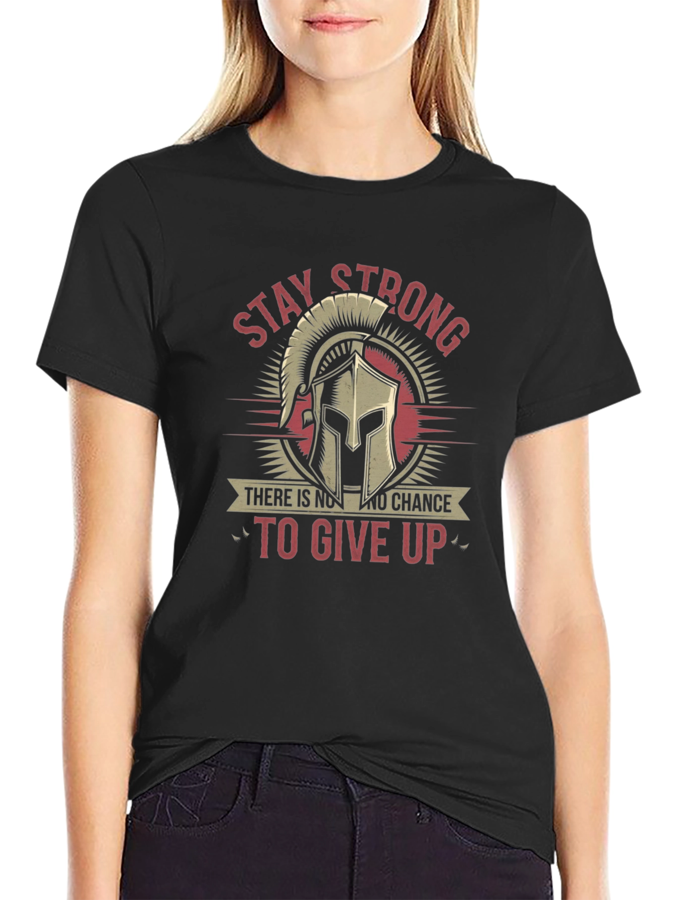 Stay Strong Spartan Graphic Tee
