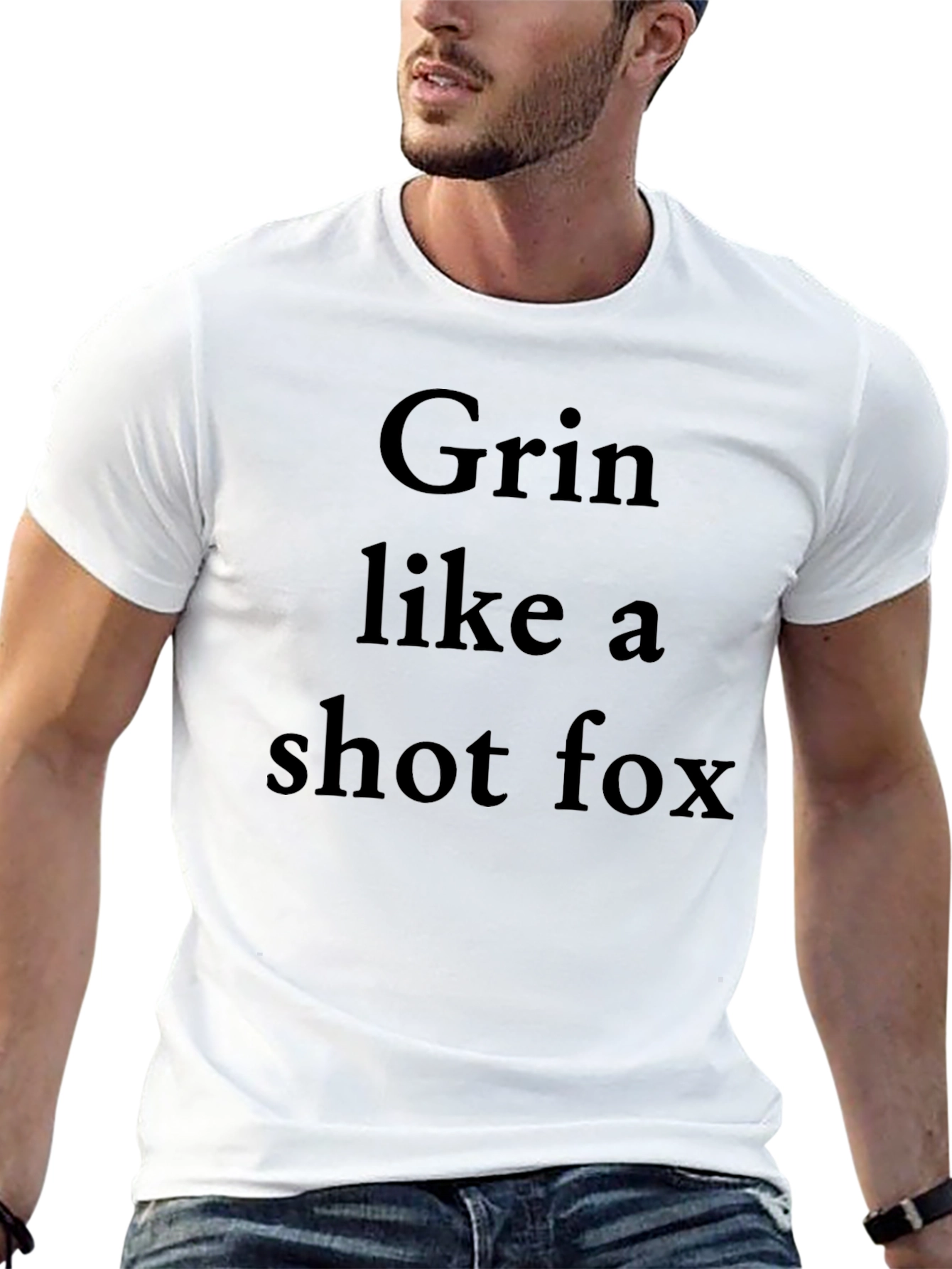 Grin Like a Shot Fox Graphic Tee