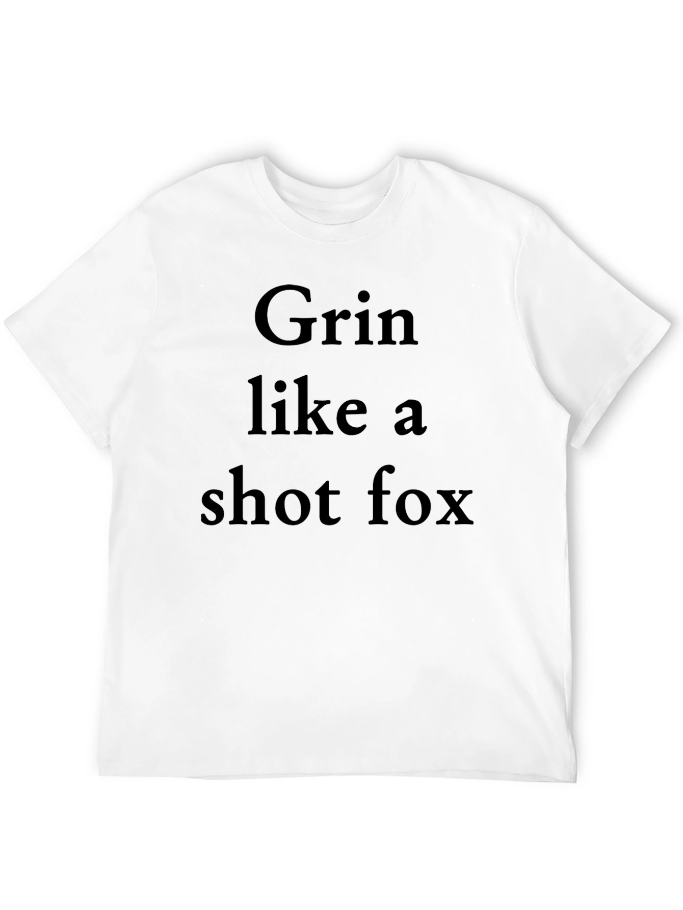 Grin Like a Shot Fox Graphic Tee