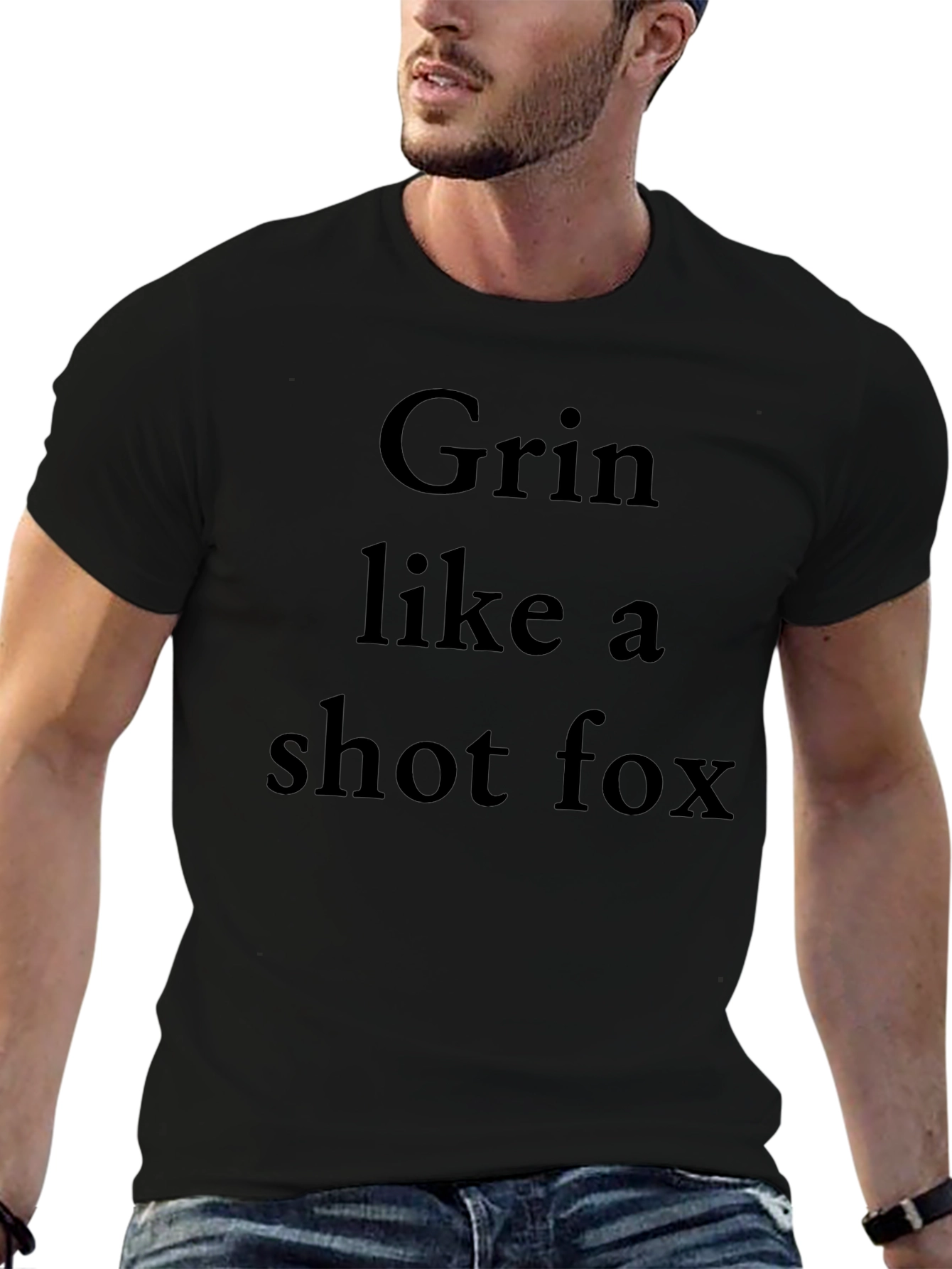 Grin Like a Shot Fox Graphic Tee