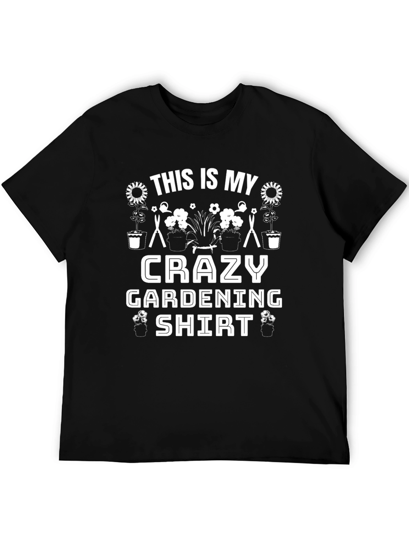Crazy Gardening Shirt - Gardener Tee