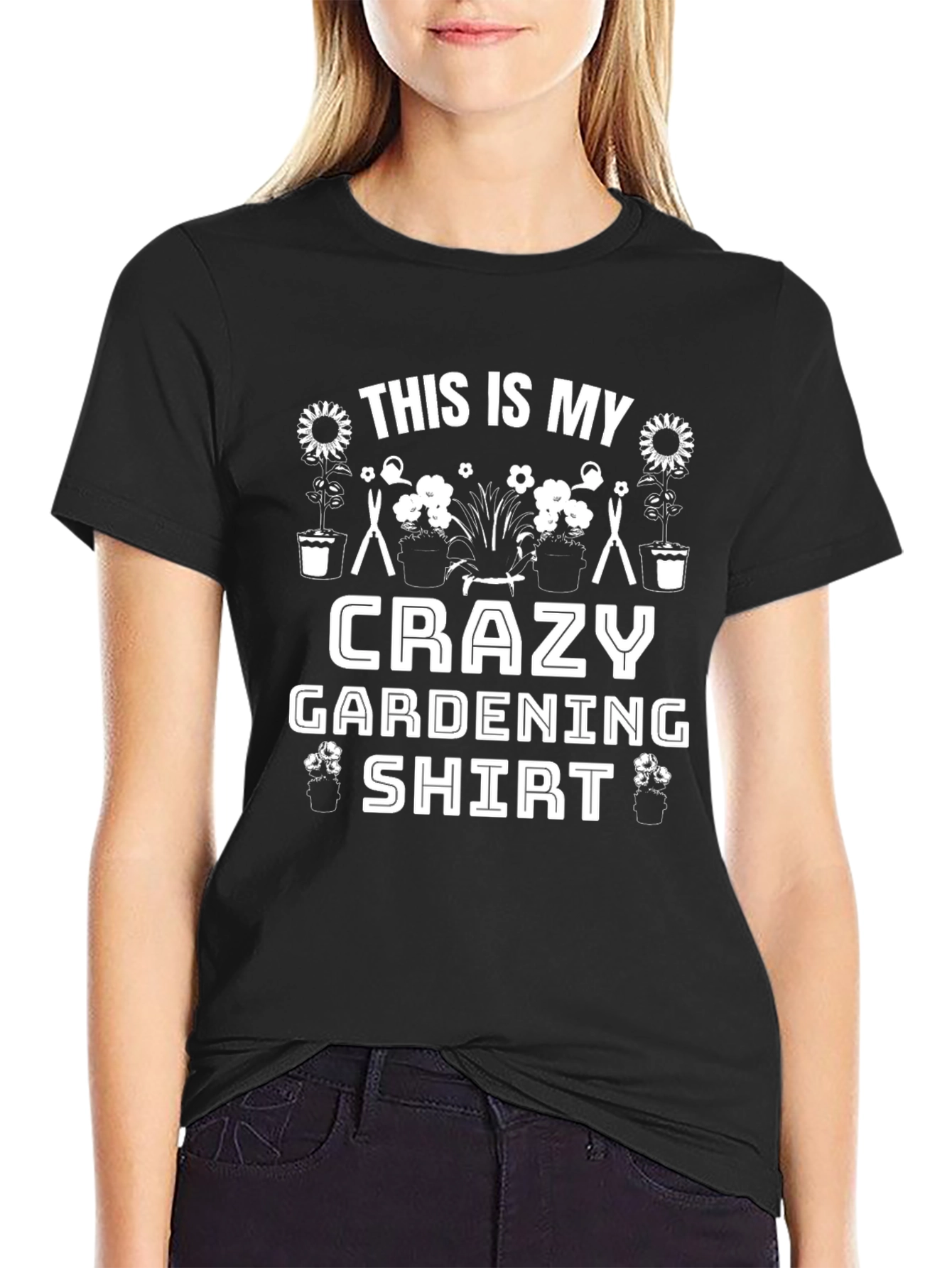 Crazy Gardening Shirt - Gardener Tee
