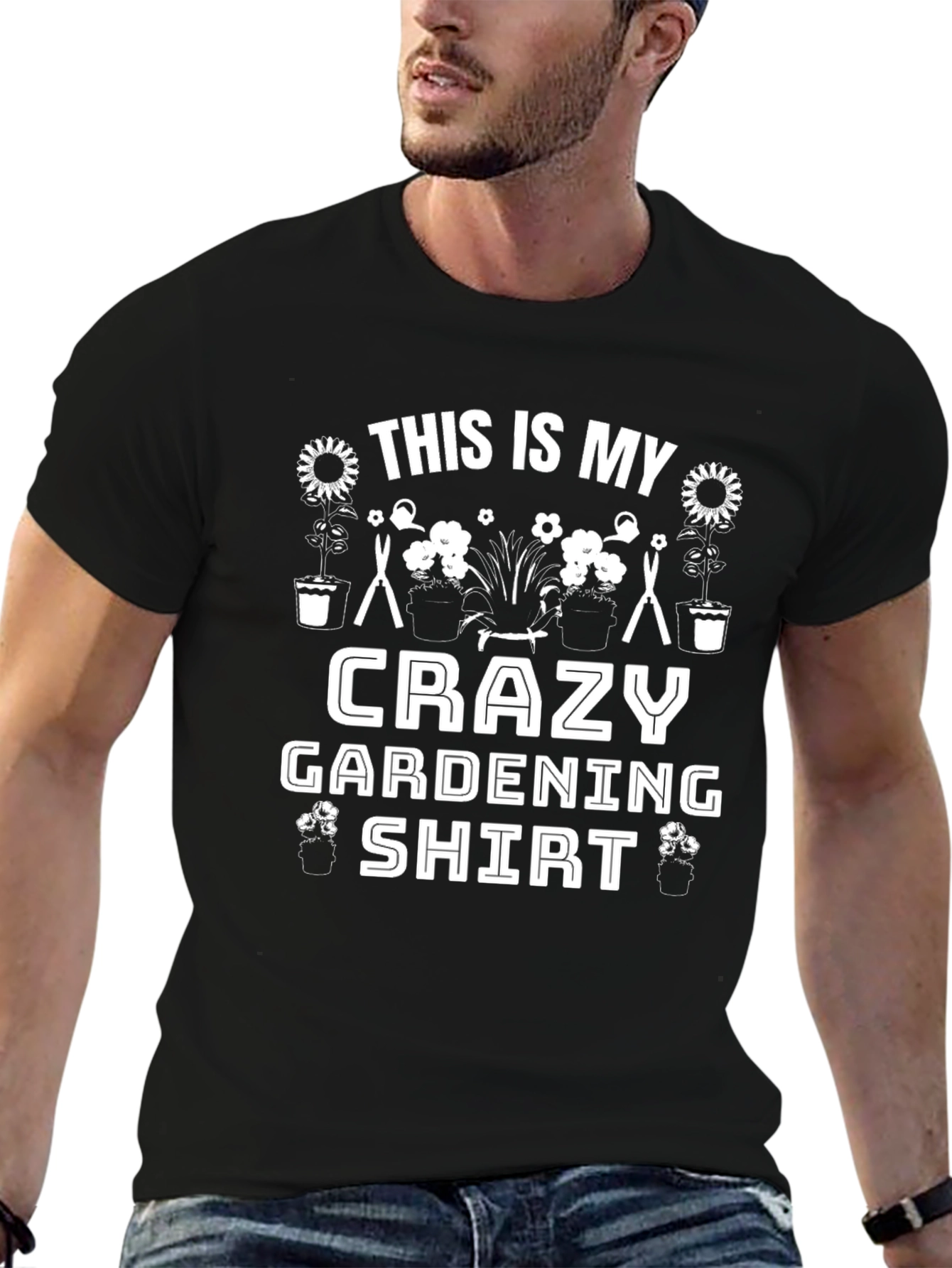Crazy Gardening Shirt - Gardener Tee