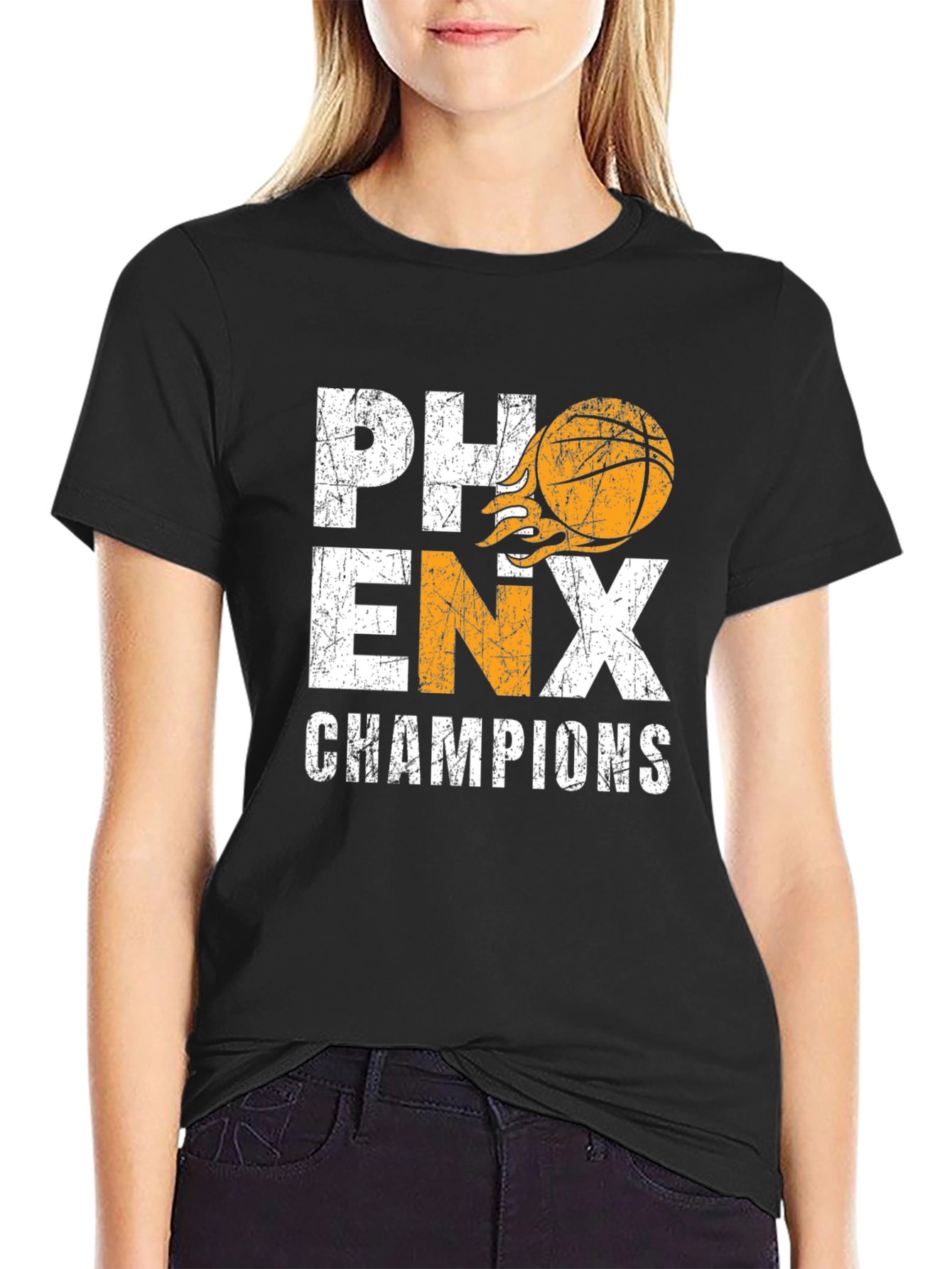 Phoenix Champions Basketball Graphic Tee
