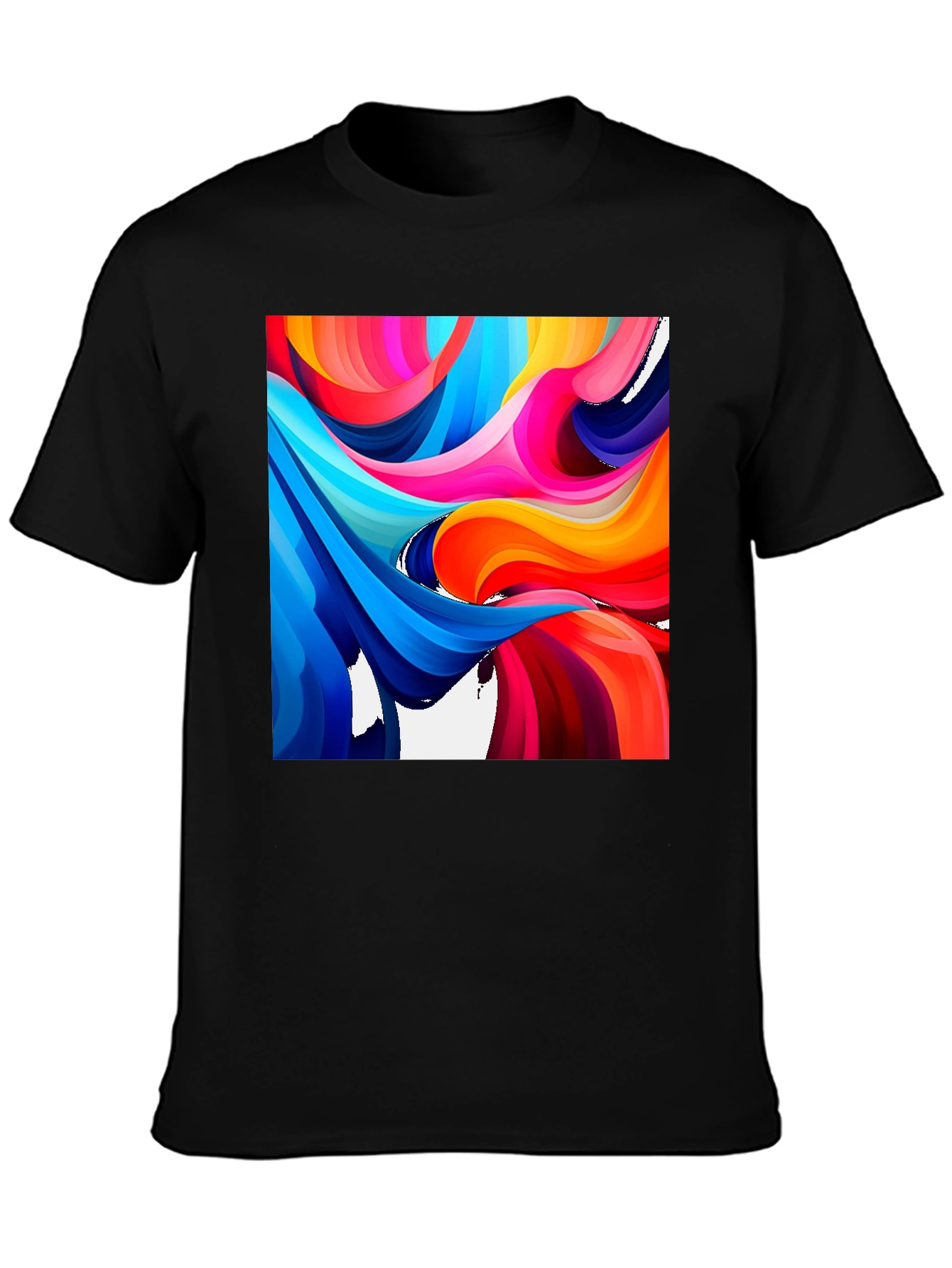 Abstract Art Graphic Print T-Shirt