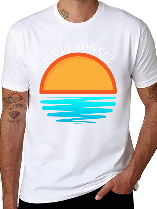 I Love Sunset T-Shirt