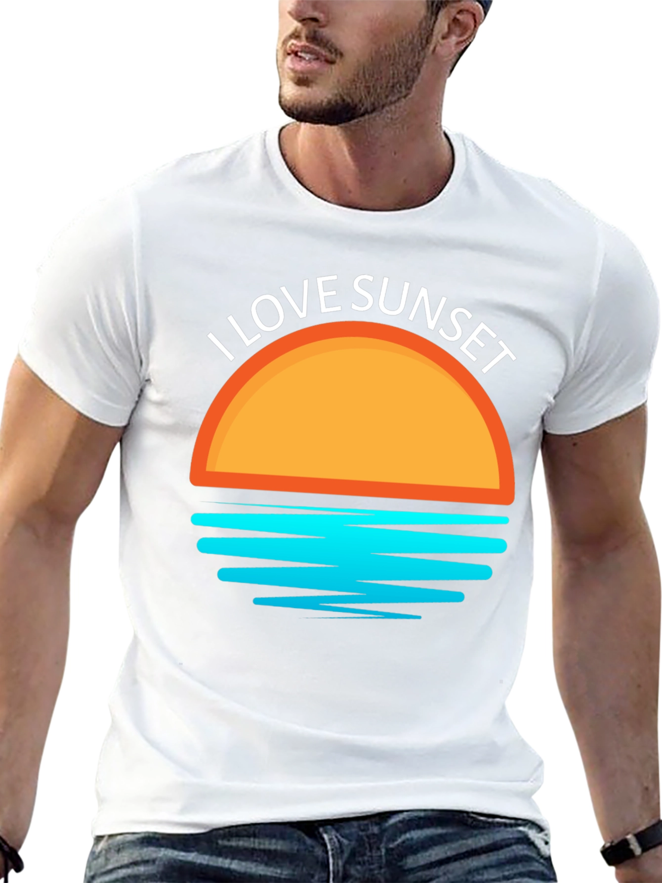 I Love Sunset T-Shirt