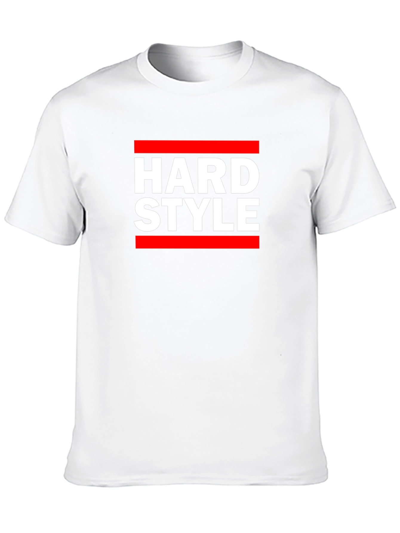 Hard Style Graphic Tee - Black Cotton T-Shirt