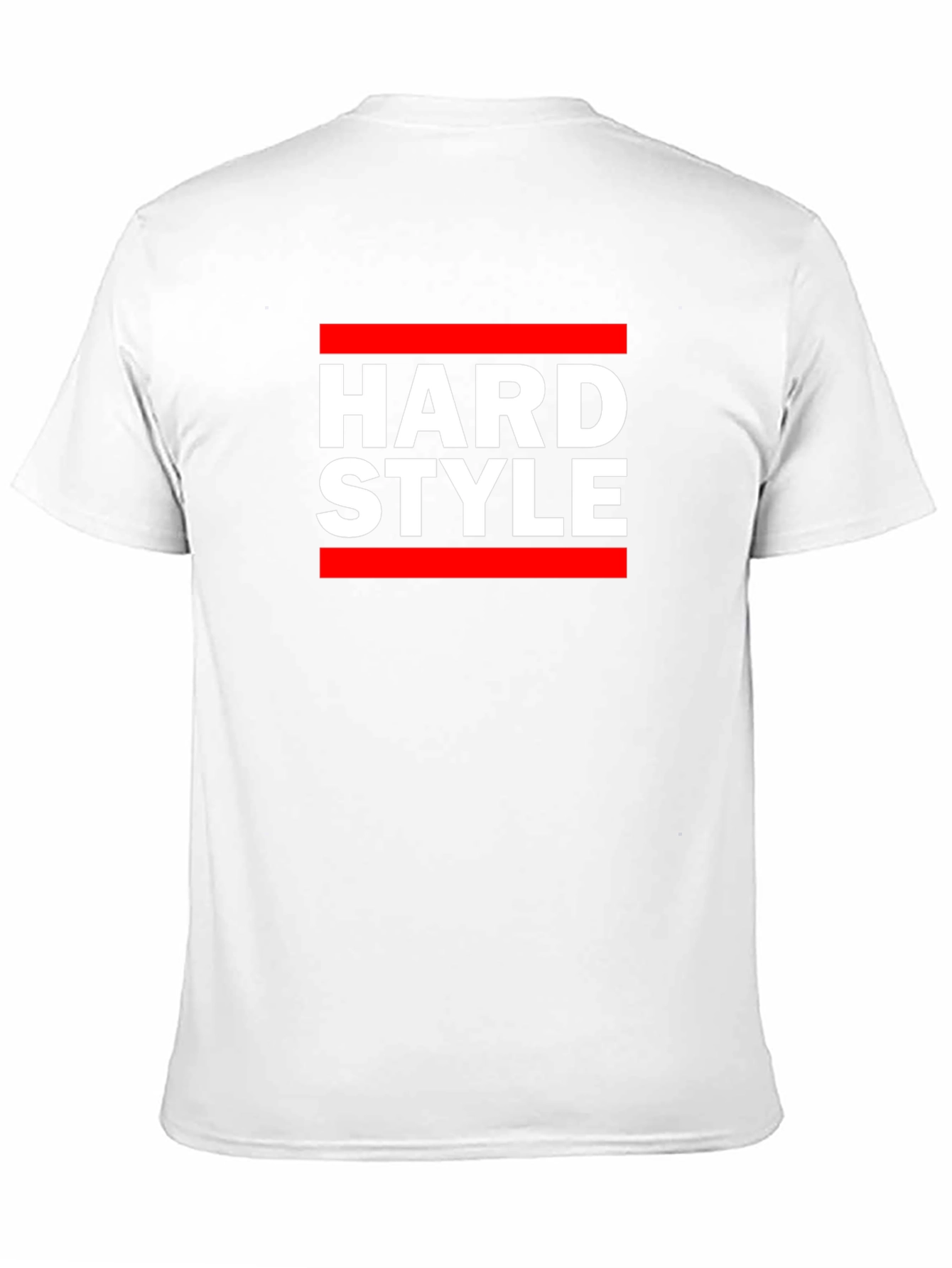 Hard Style Graphic Tee - Black Cotton T-Shirt