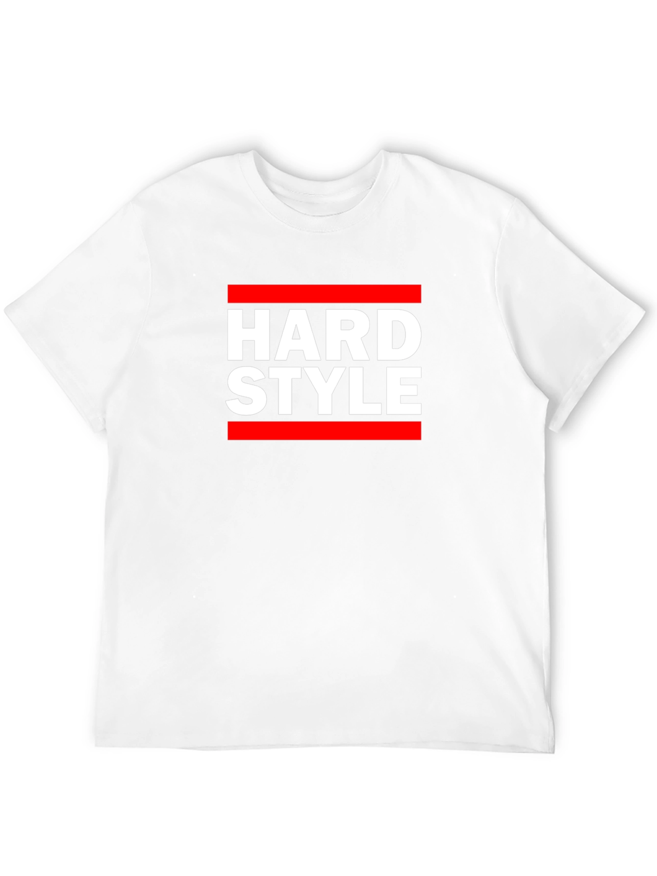 Hard Style Graphic Tee - Black Cotton T-Shirt