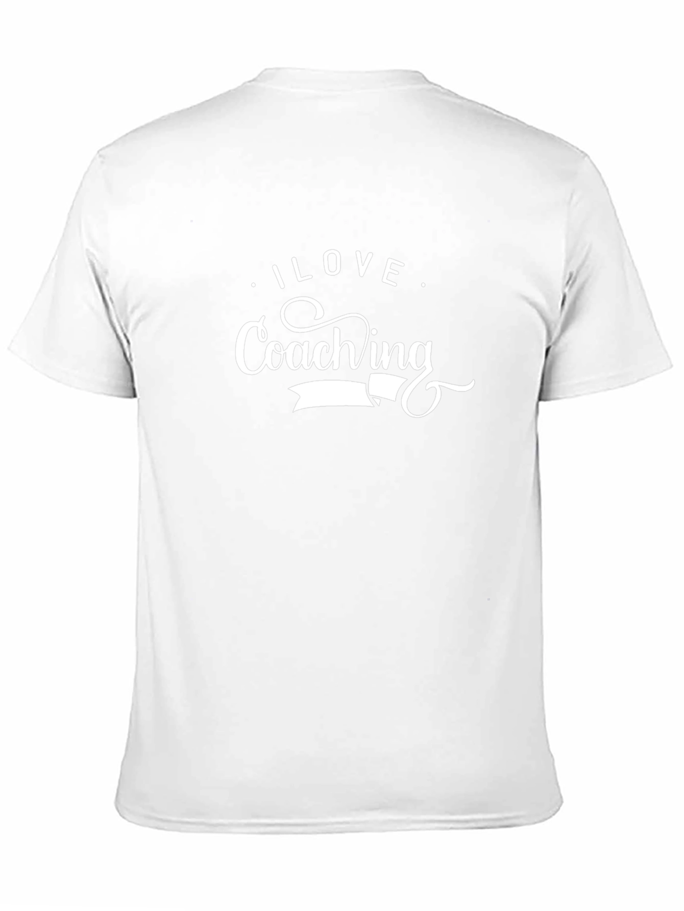 I Love Coaching Black T-Shirt