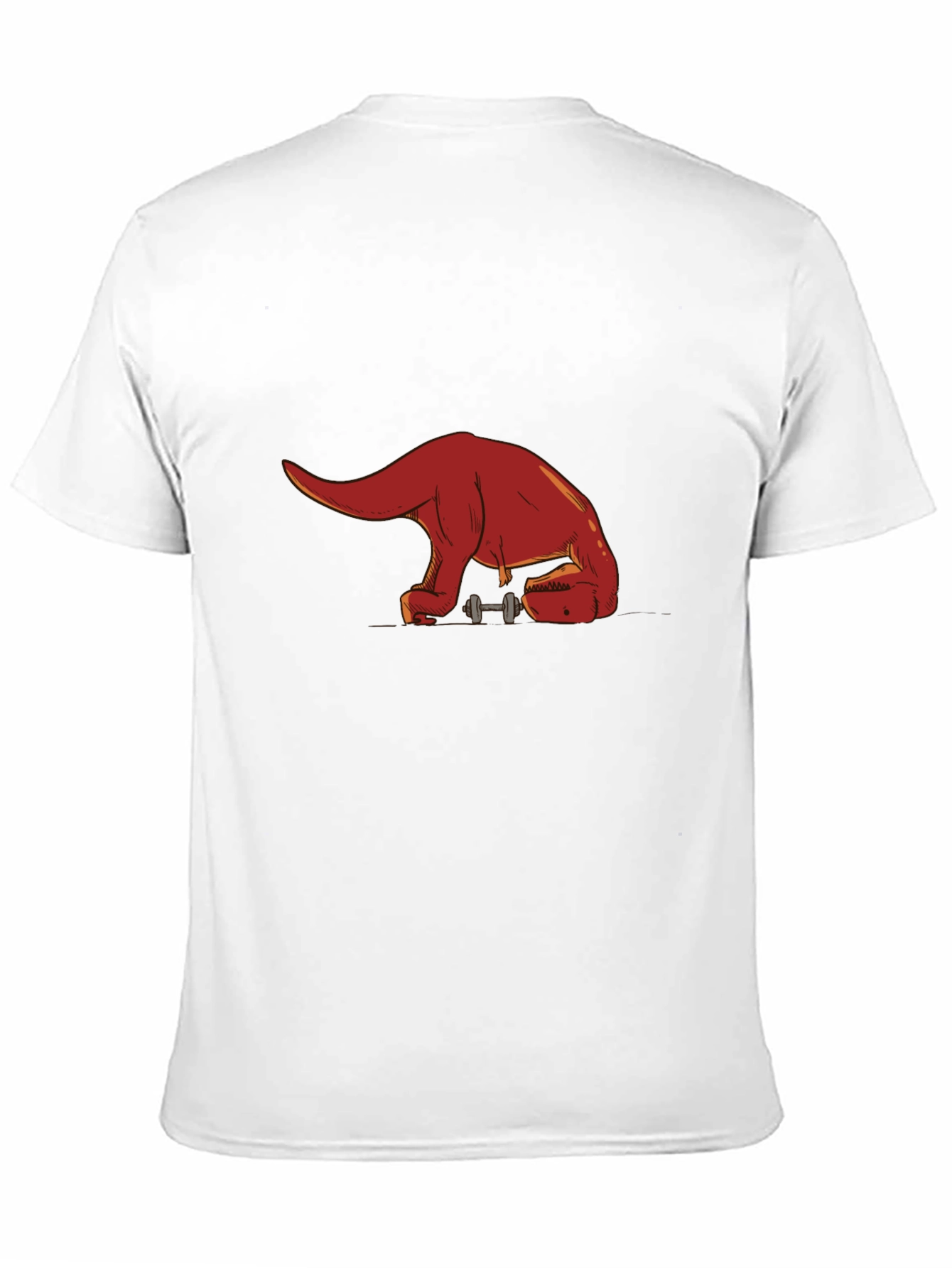Dino Gains T-Shirt - Black Cotton Blend