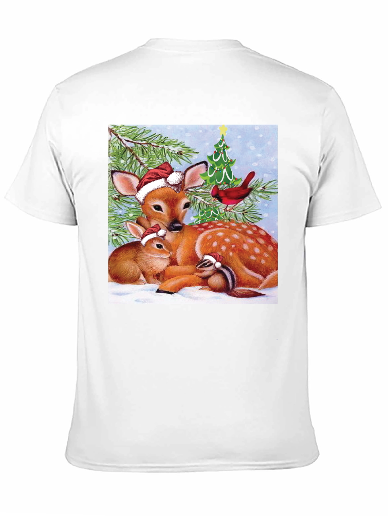 Festive Wildlife Graphic Tee