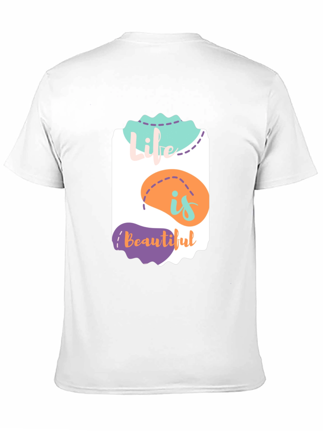 Life is Beautiful Graphic Tee - Stylish Comfort