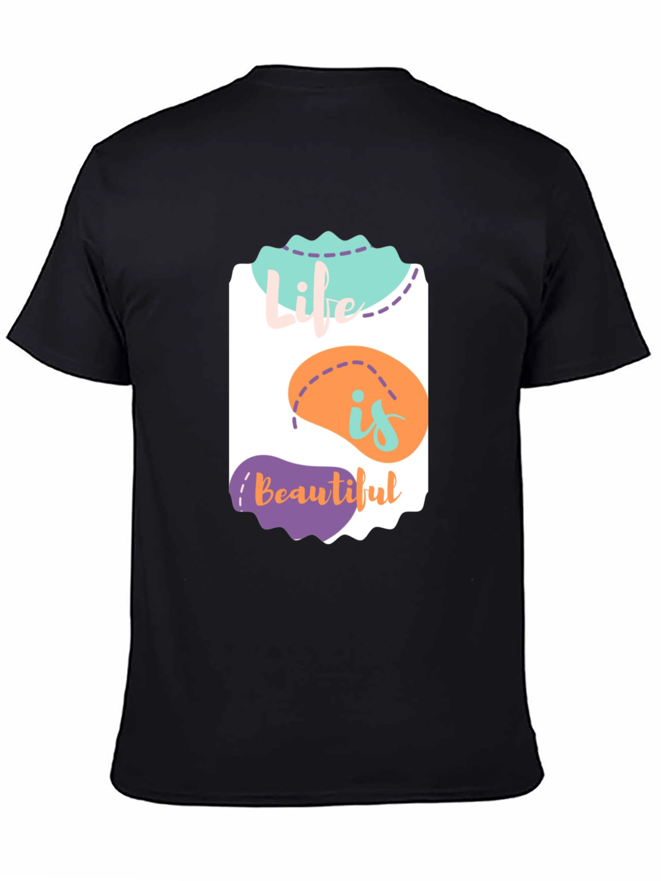 Life is Beautiful Graphic Tee - Stylish Comfort