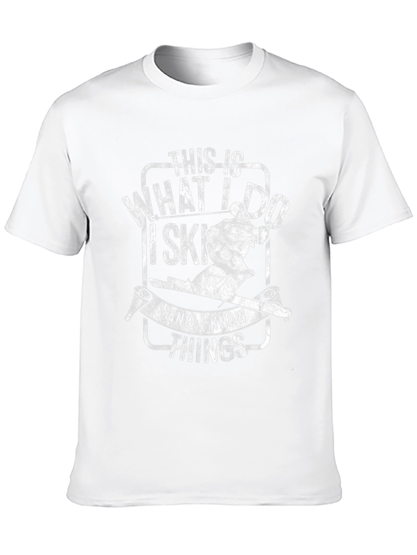 This is What I Do I Ski T-Shirt