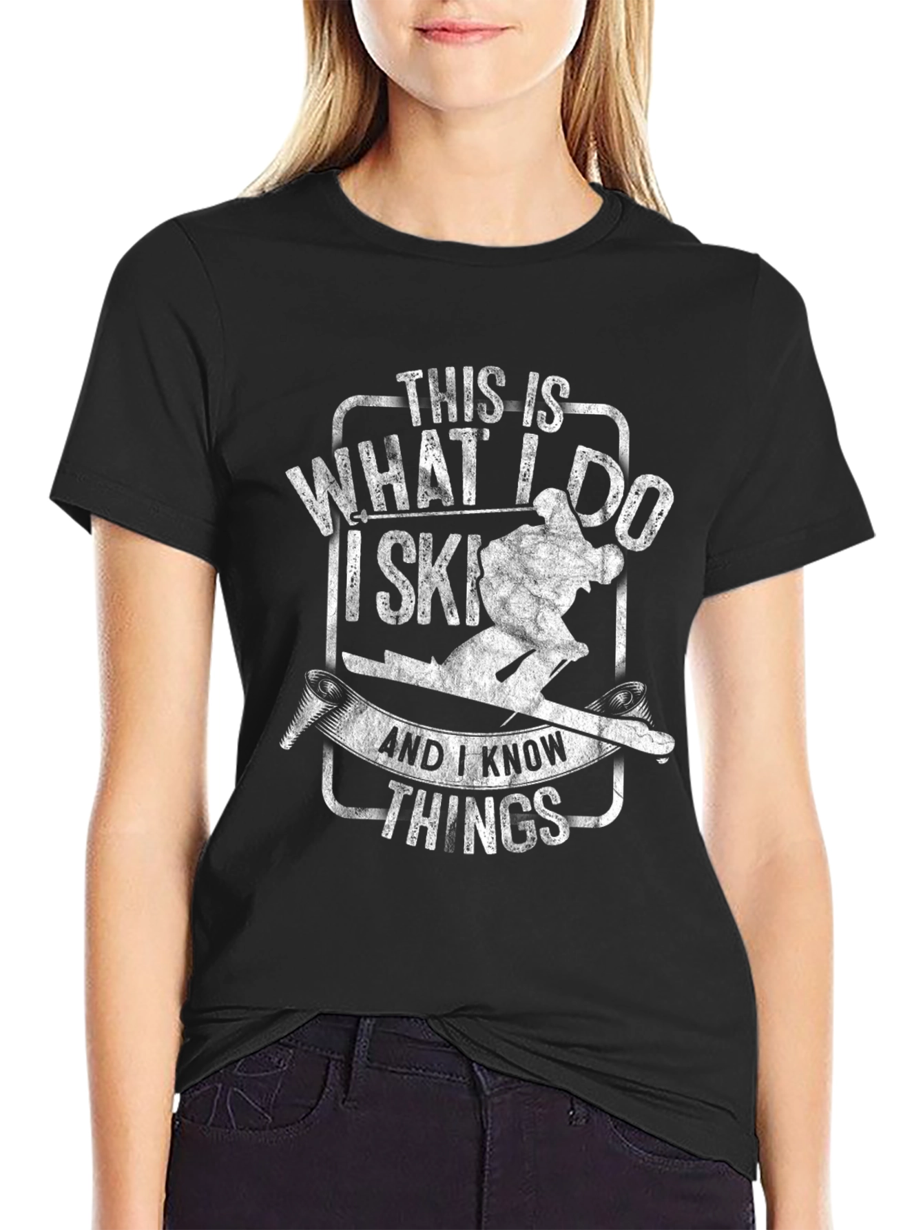 This is What I Do I Ski T-Shirt