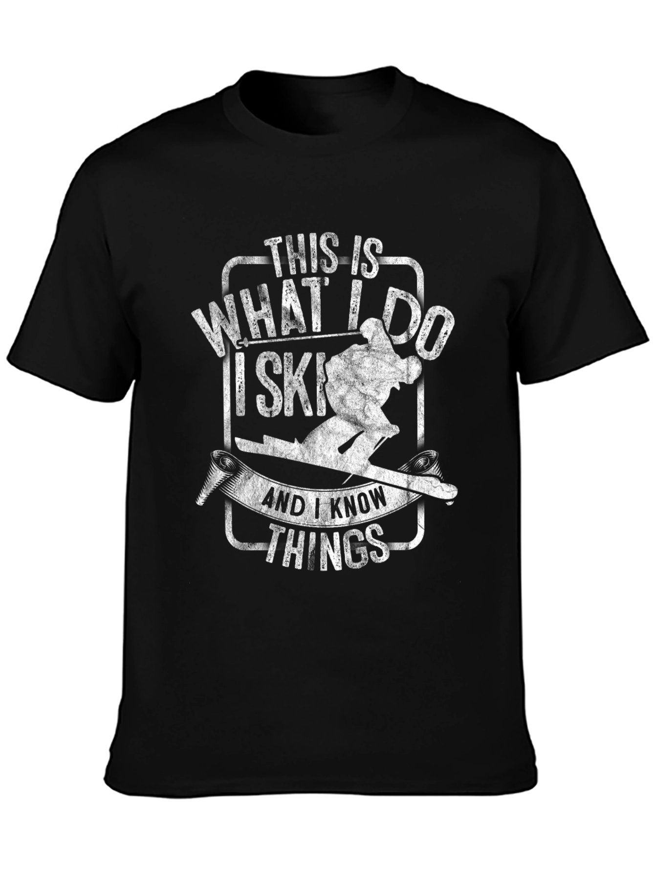 This is What I Do I Ski T-Shirt