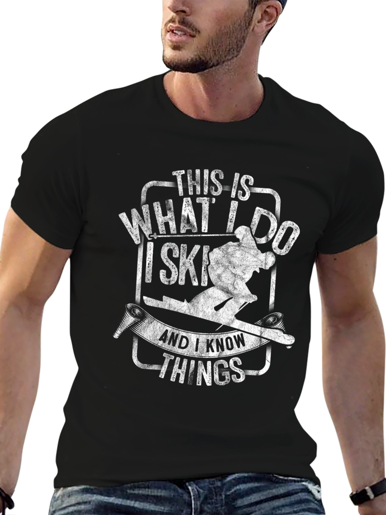 This is What I Do I Ski T-Shirt
