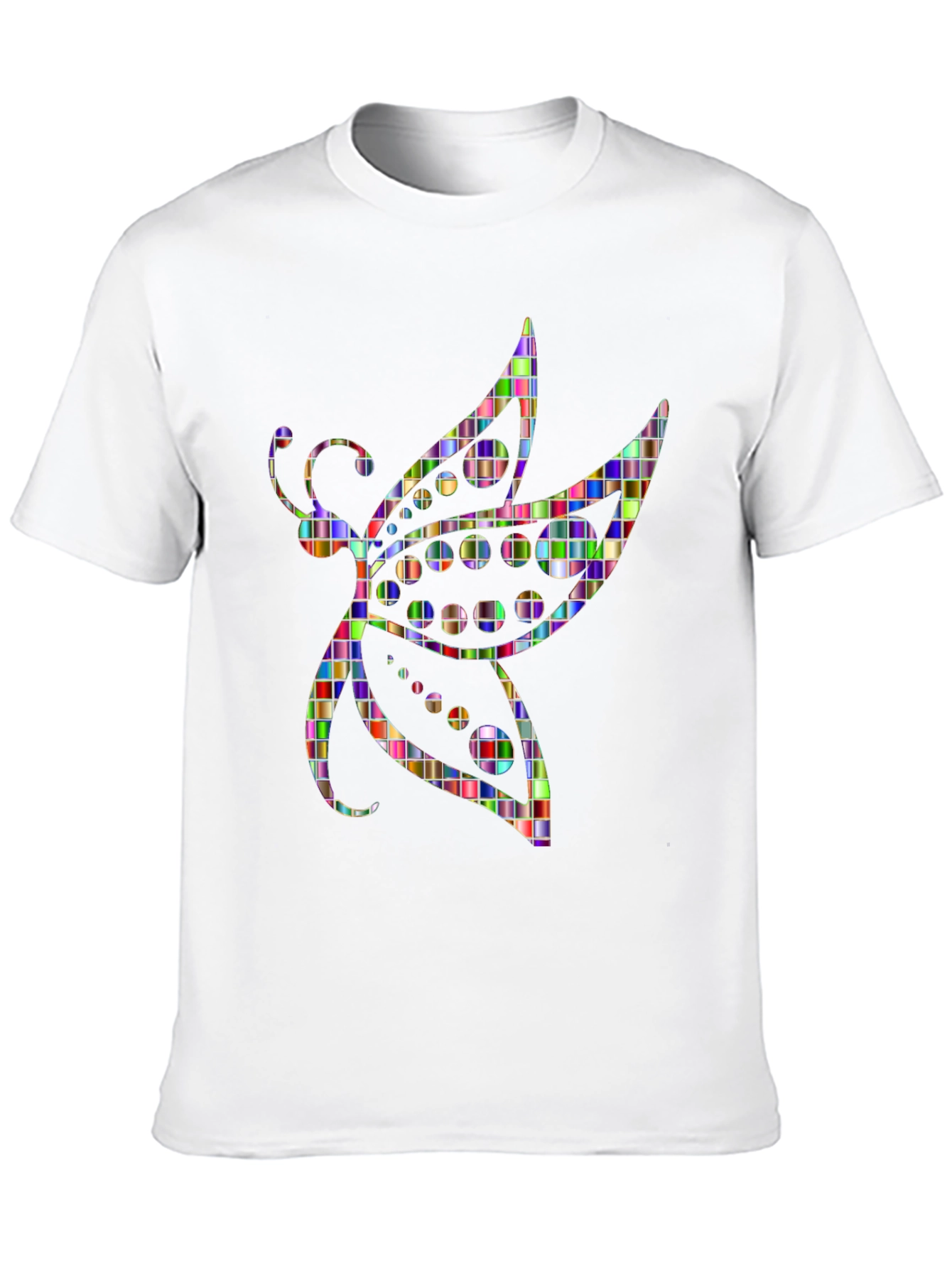 Mosaic Butterfly Graphic Tee