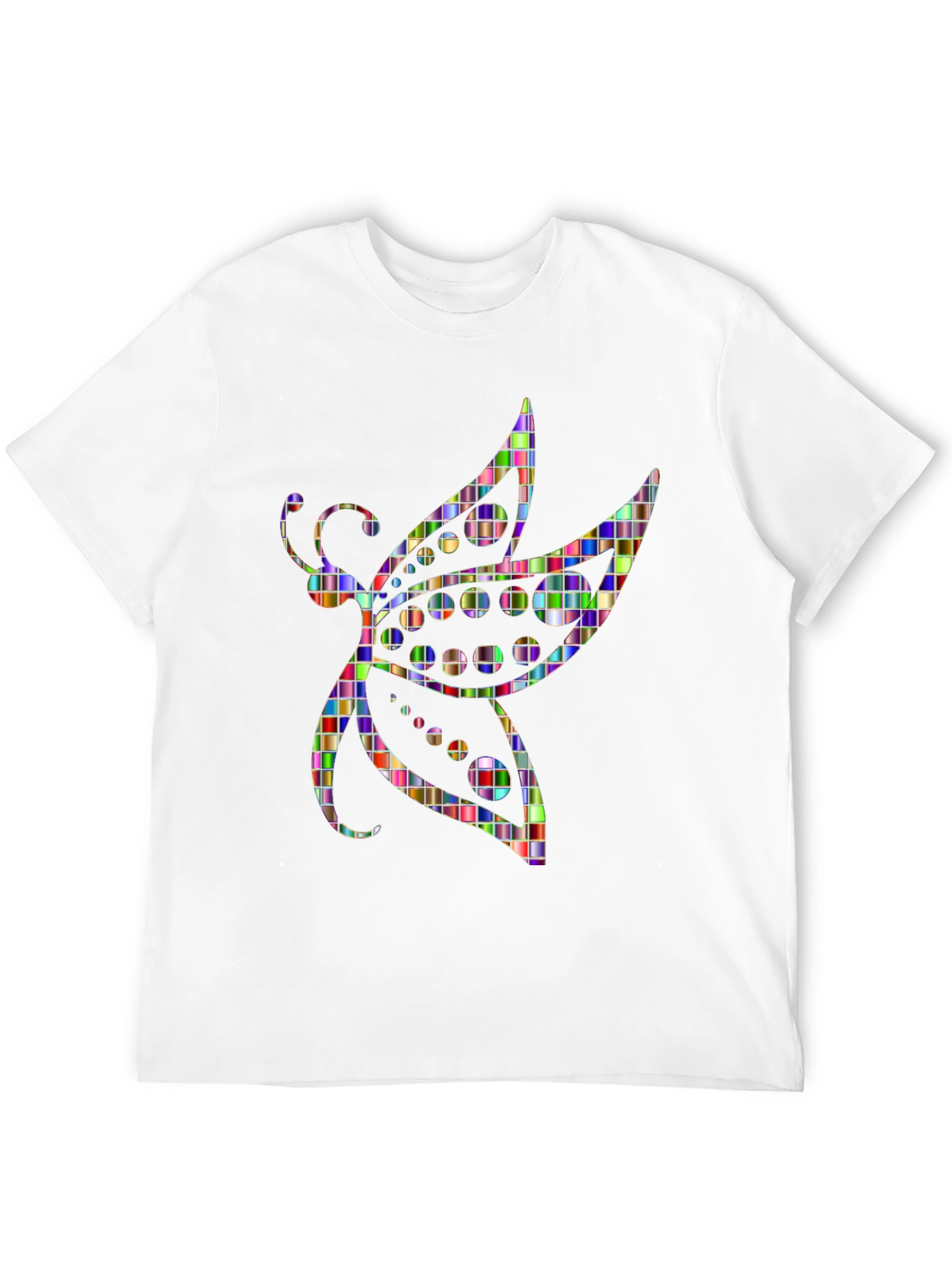 Mosaic Butterfly Graphic Tee