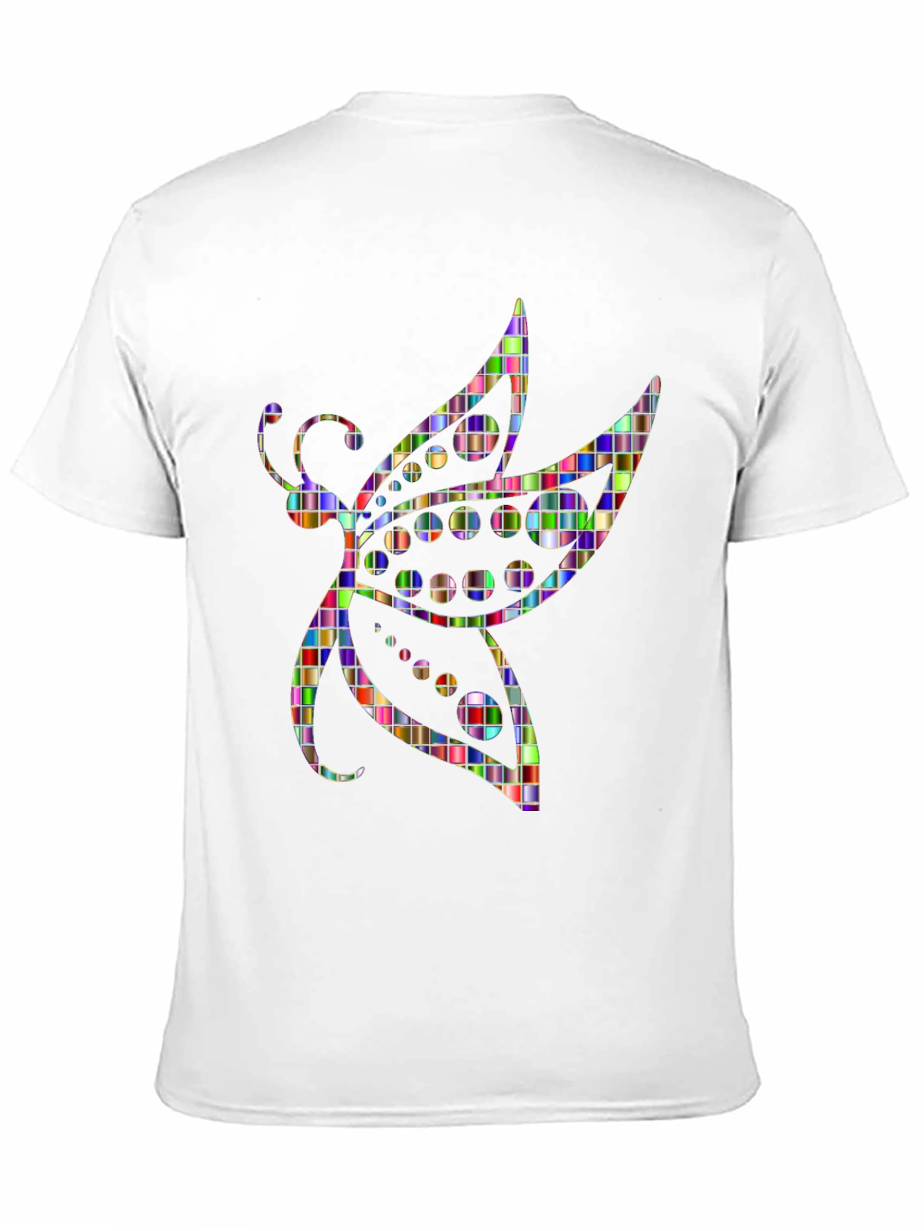 Mosaic Butterfly Graphic Tee