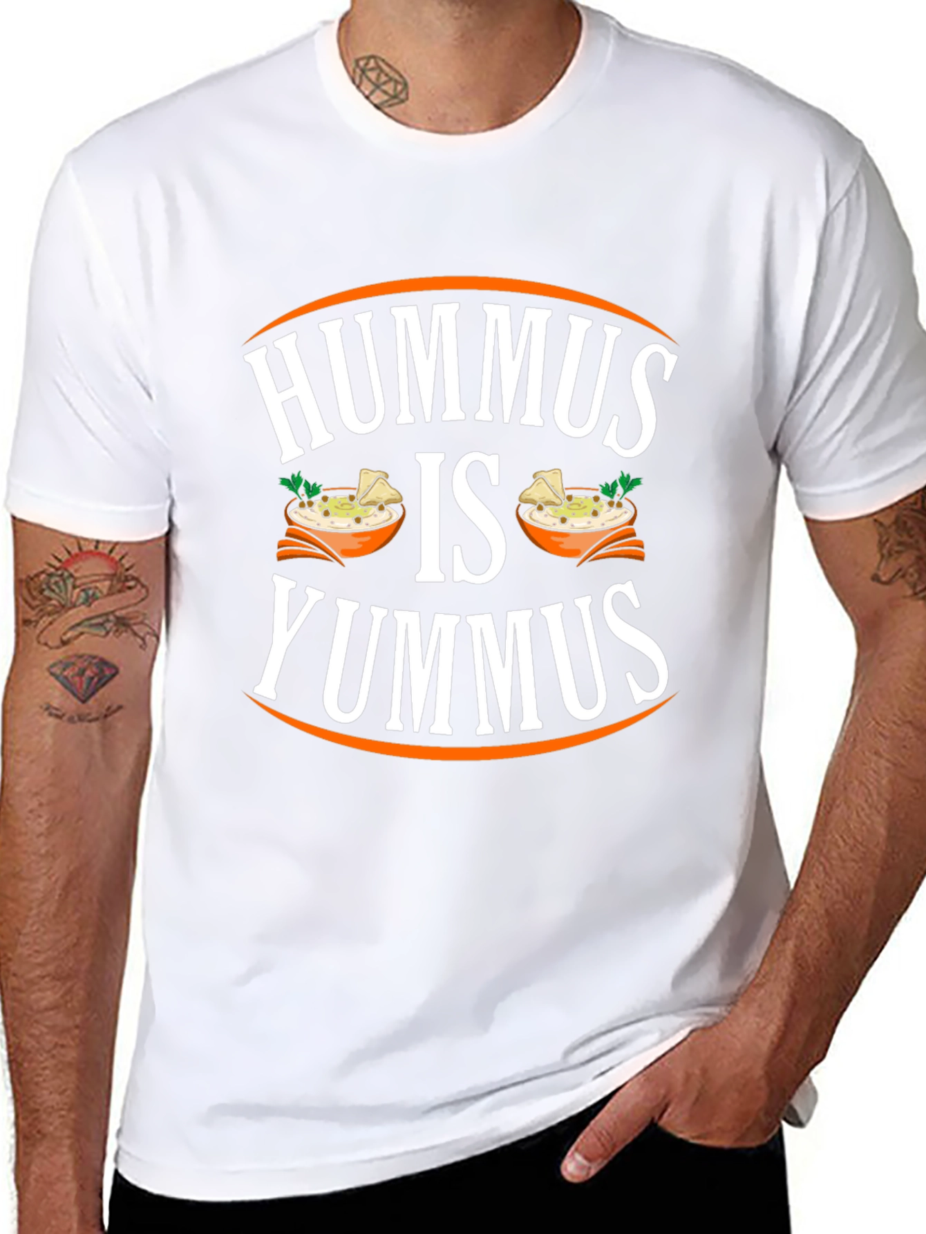 Hummus Is Yumm-us T-Shirt