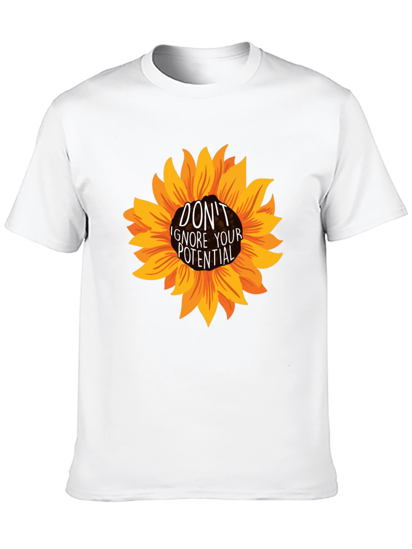 Sunflower Dont Ignore Your Potential Graphic Tee