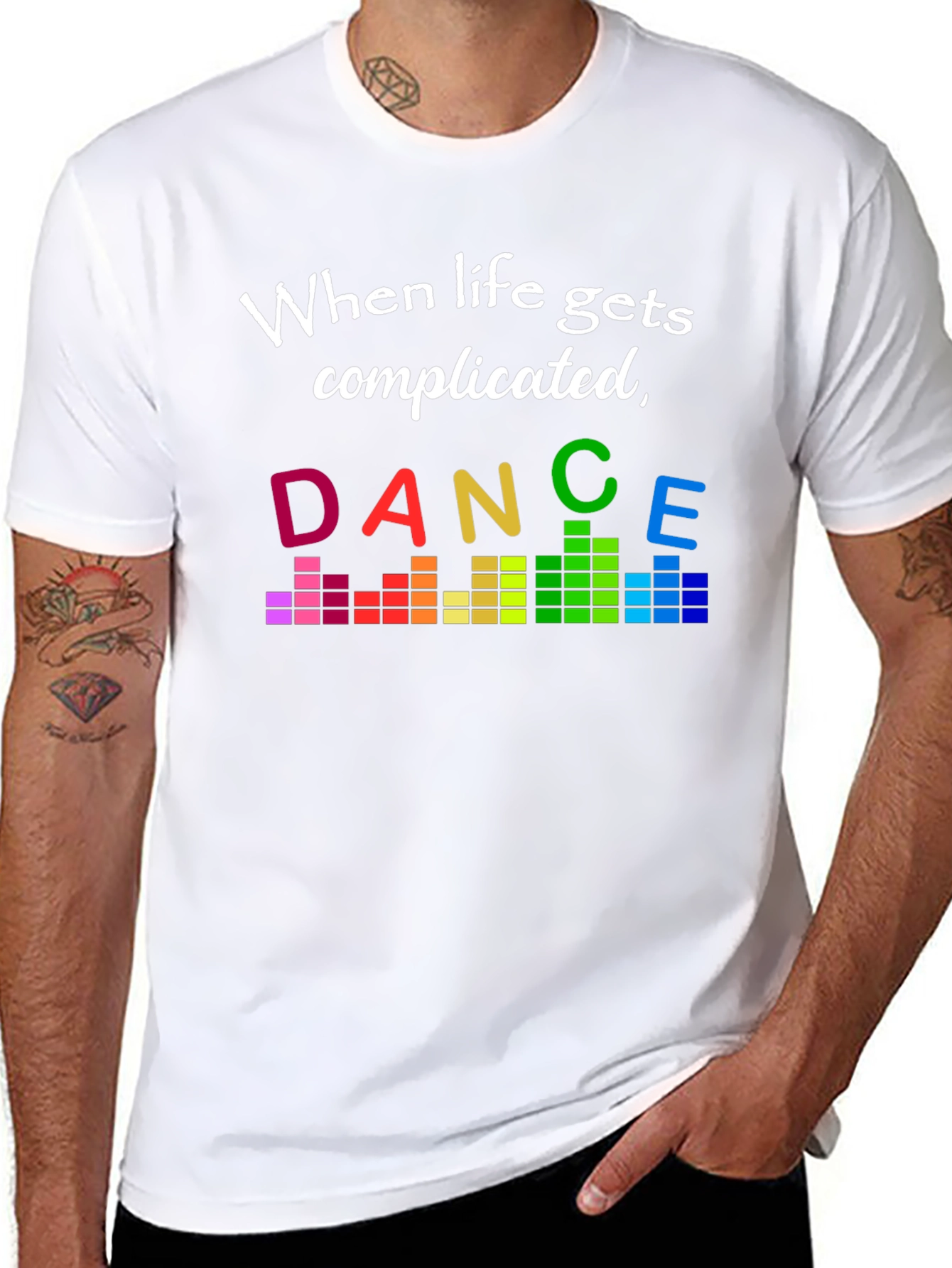 Dance Through It Tee - Complicated Life T-Shirt