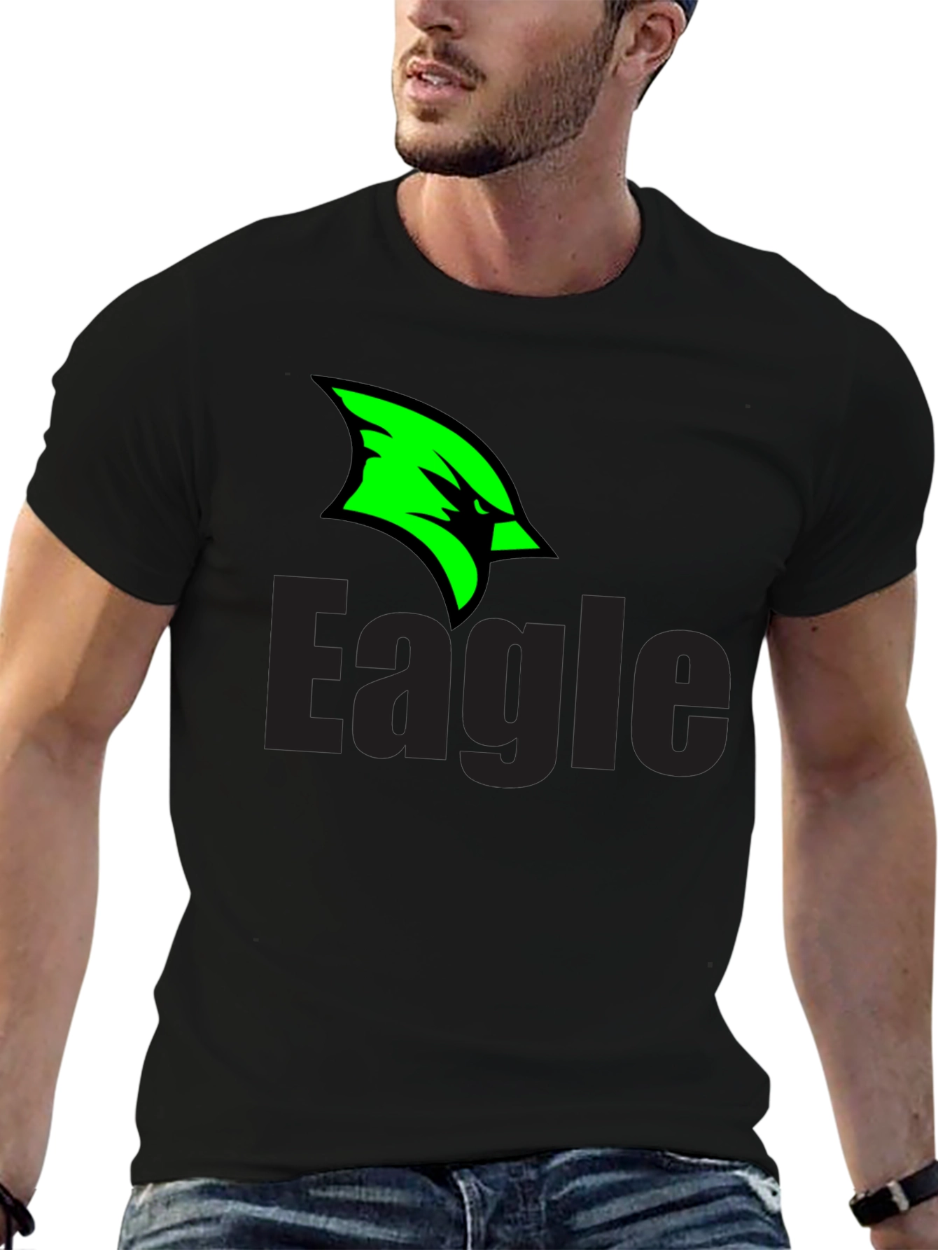 Eagle Logo Graphic T-Shirt
