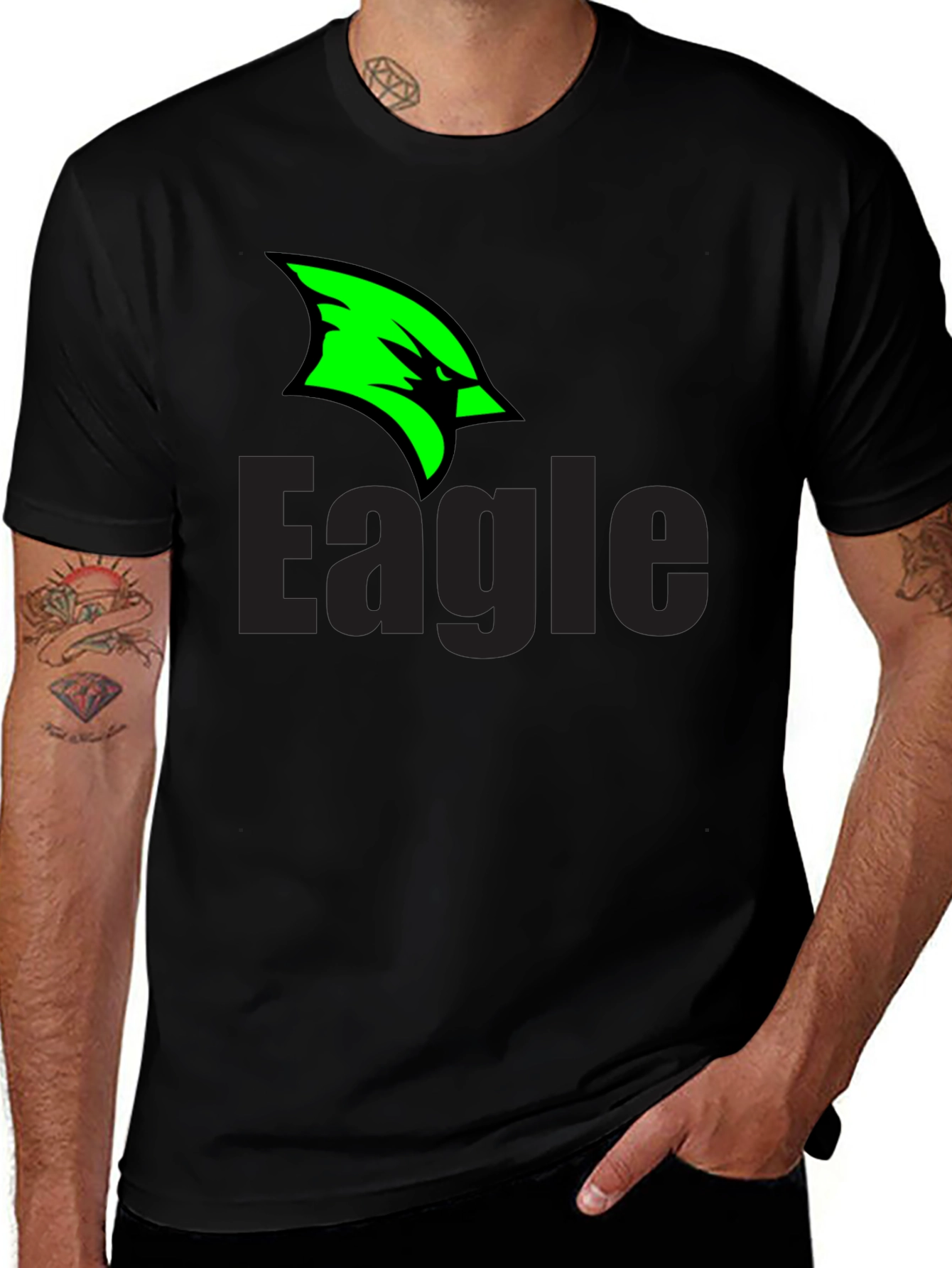 Eagle Logo Graphic T-Shirt