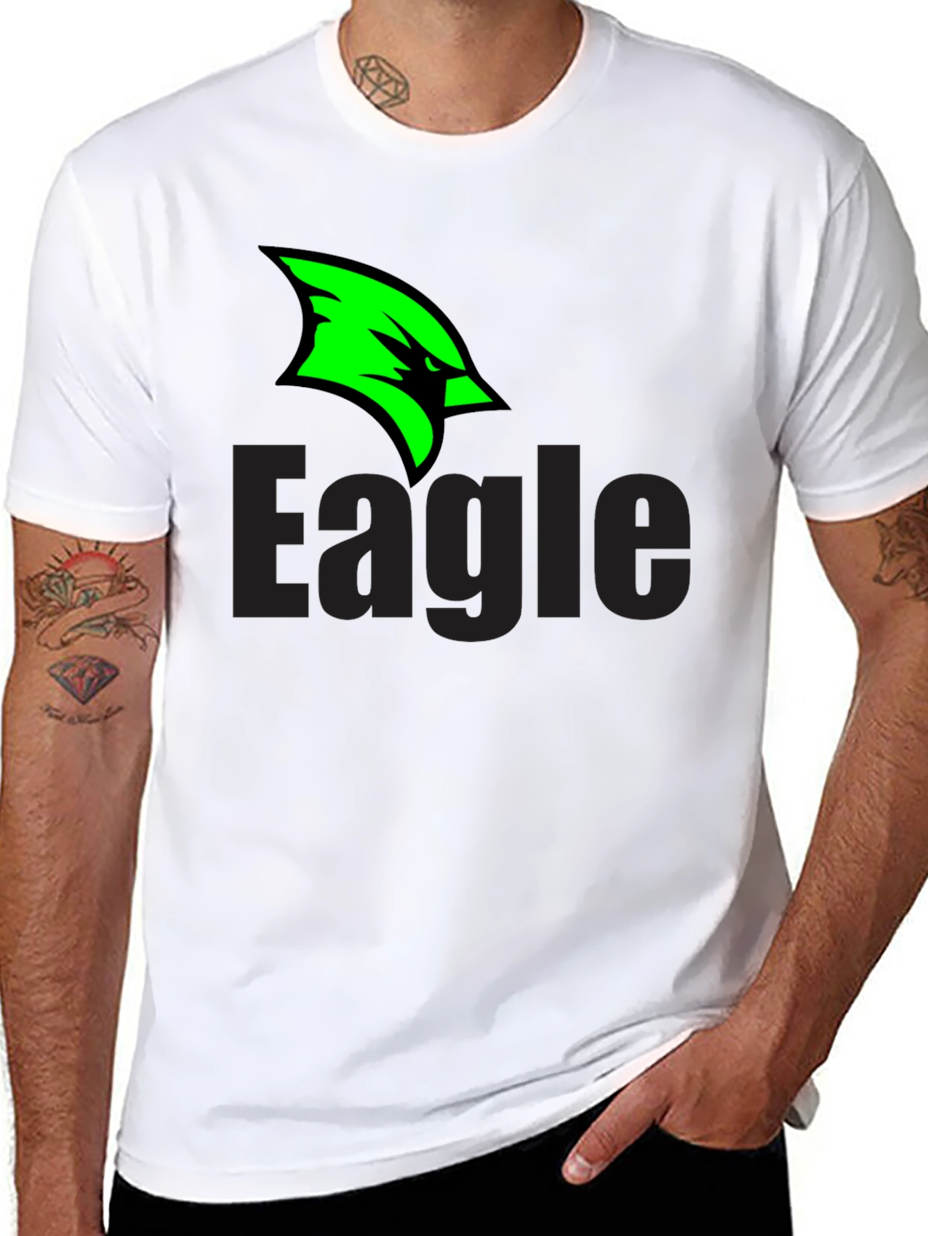 Eagle Logo Graphic T-Shirt