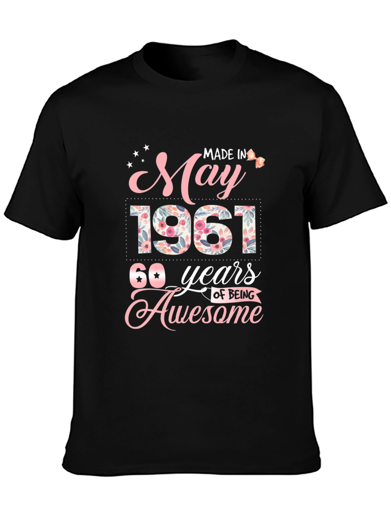 May 1961 60th Birthday Awesome T-Shirt