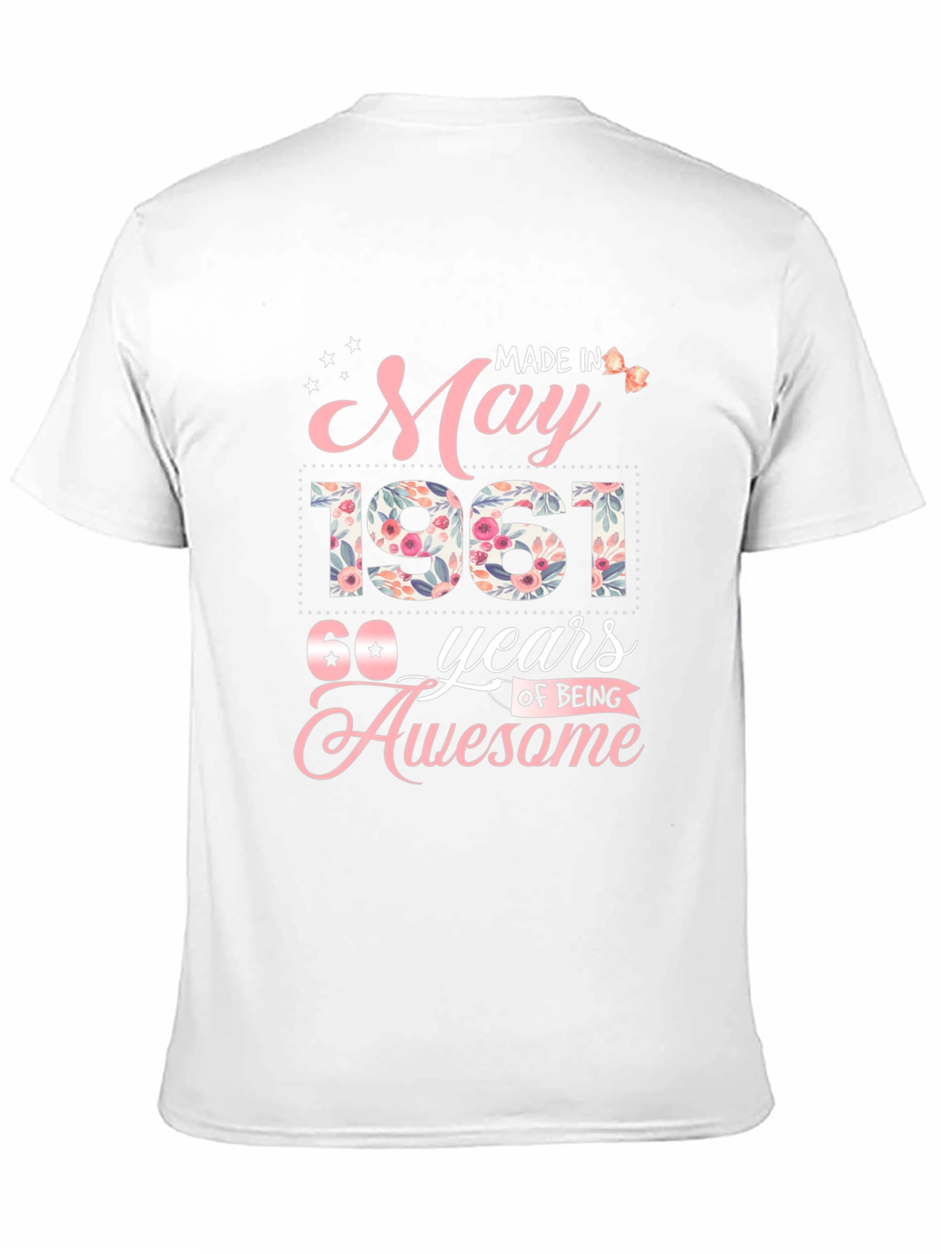 May 1961 60th Birthday Awesome T-Shirt