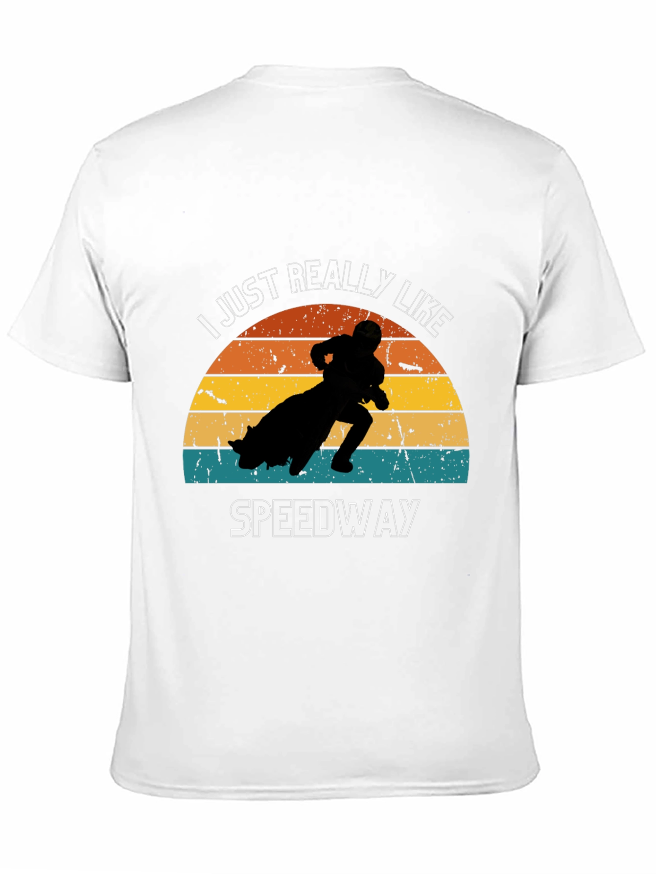 I Just Really Like Speedway Black T-Shirt