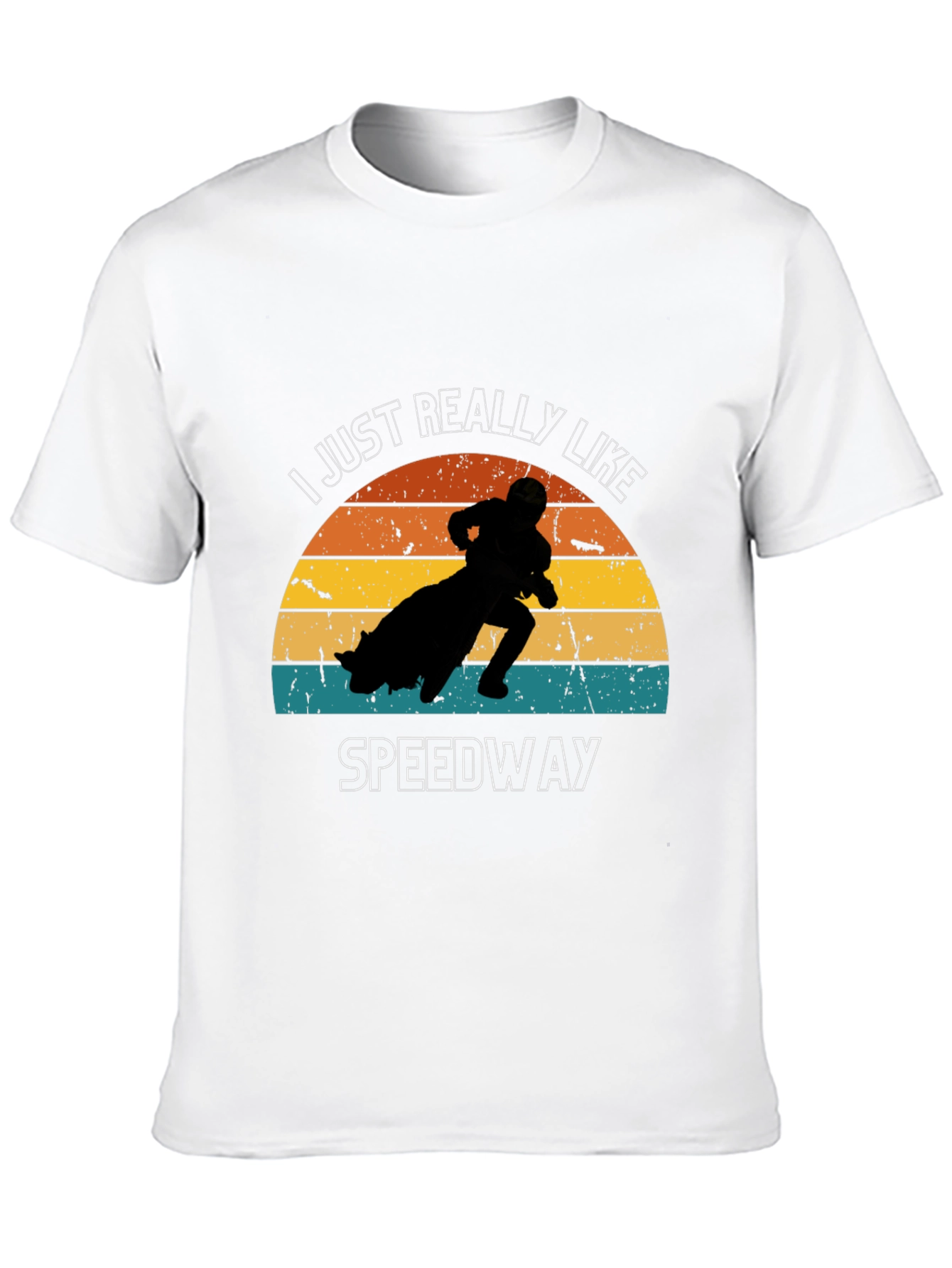 I Just Really Like Speedway Black T-Shirt