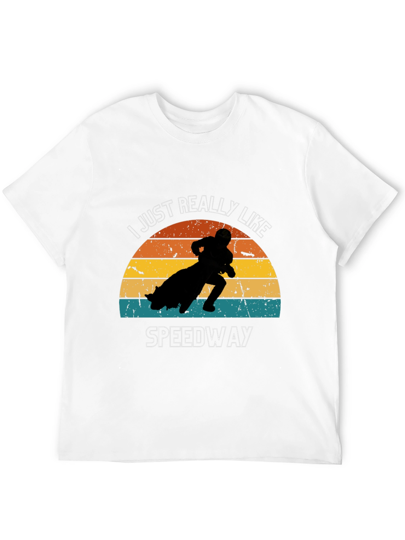 I Just Really Like Speedway Black T-Shirt