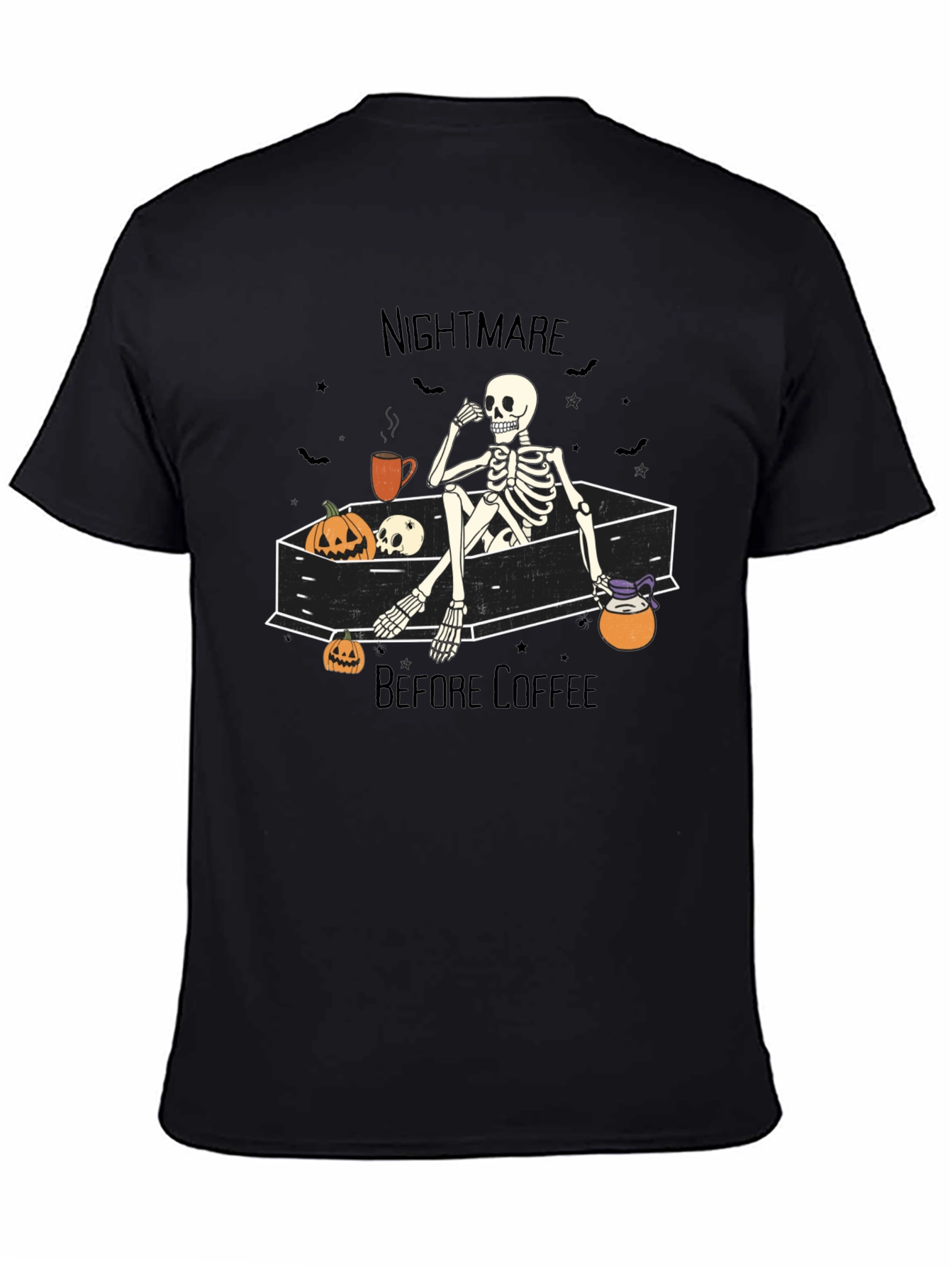 Nightmare Before Coffee Halloween T-Shirt