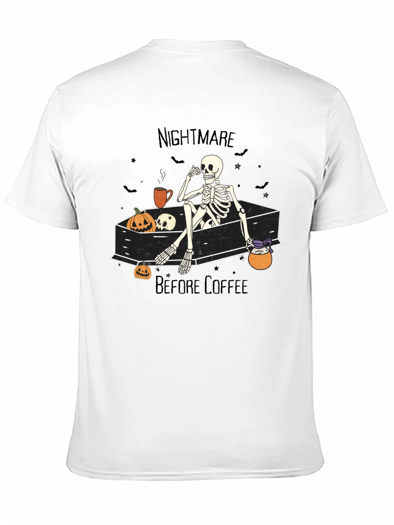 Nightmare Before Coffee Halloween T-Shirt