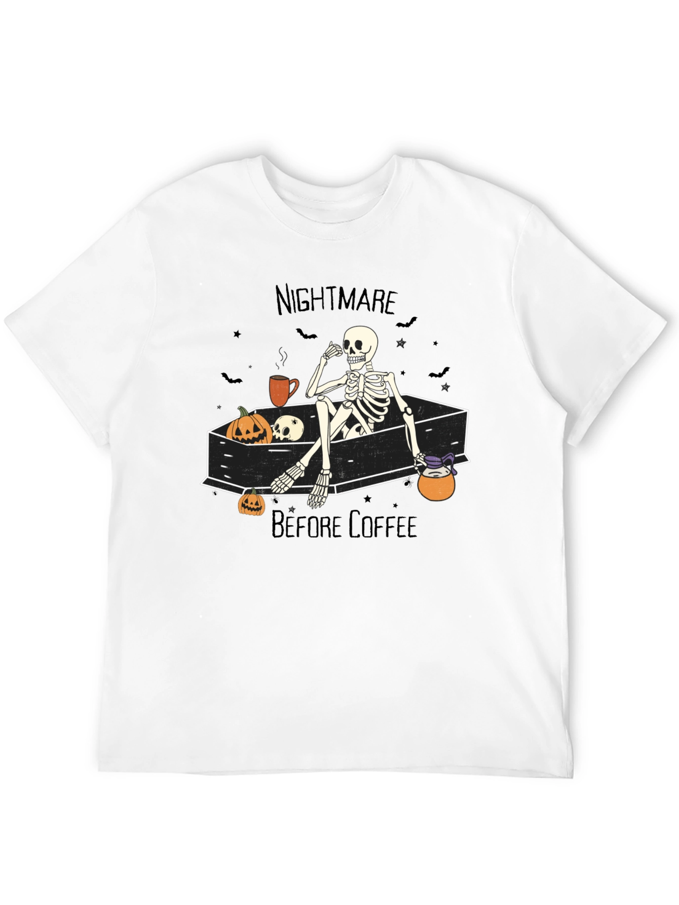 Nightmare Before Coffee Halloween T-Shirt